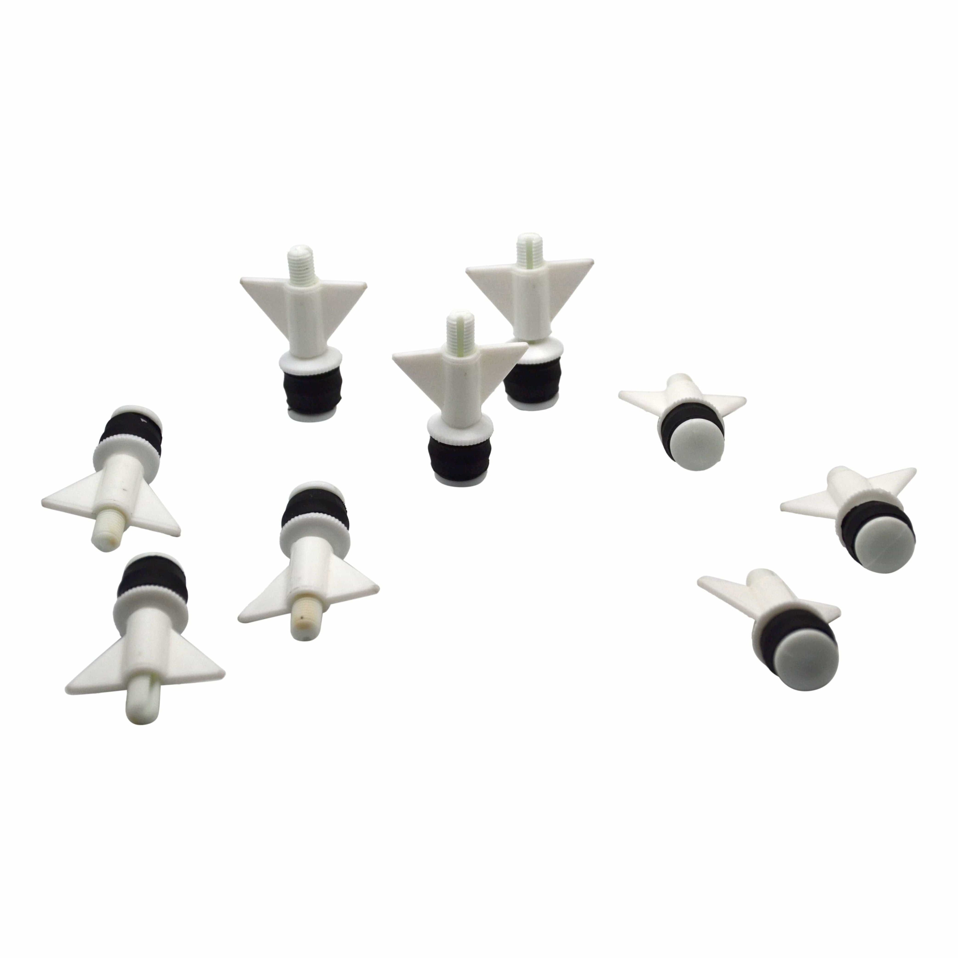 9x Nylon Mechanical Pipe Test Plug Bung No Bypass 18mm to 26mm-2
