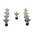 9x Nylon Mechanical Pipe Test Plug Bung No Bypass 18mm to 26mm-0