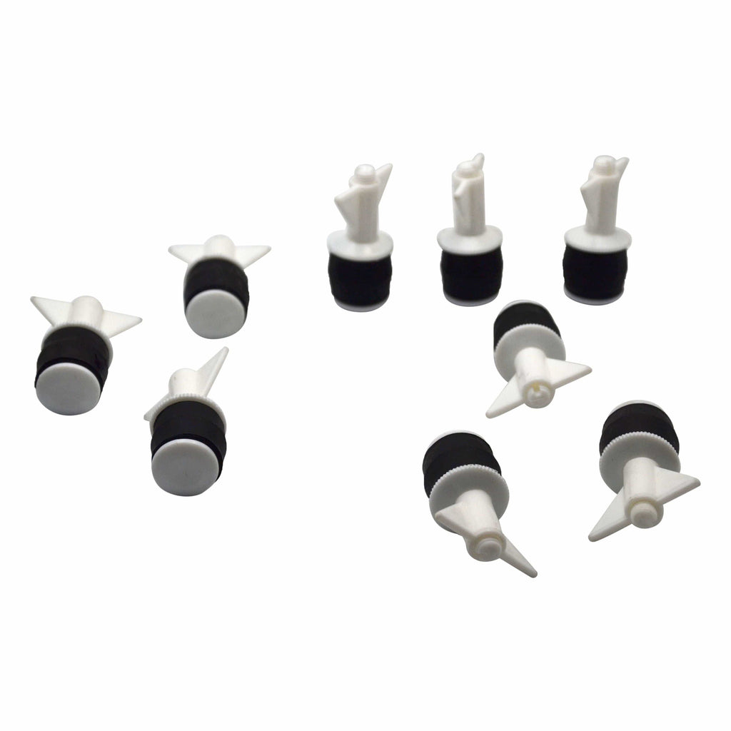 9x Nylon Mechanical Pipe Test Plug Bung No Bypass 23mm to 32mm-2