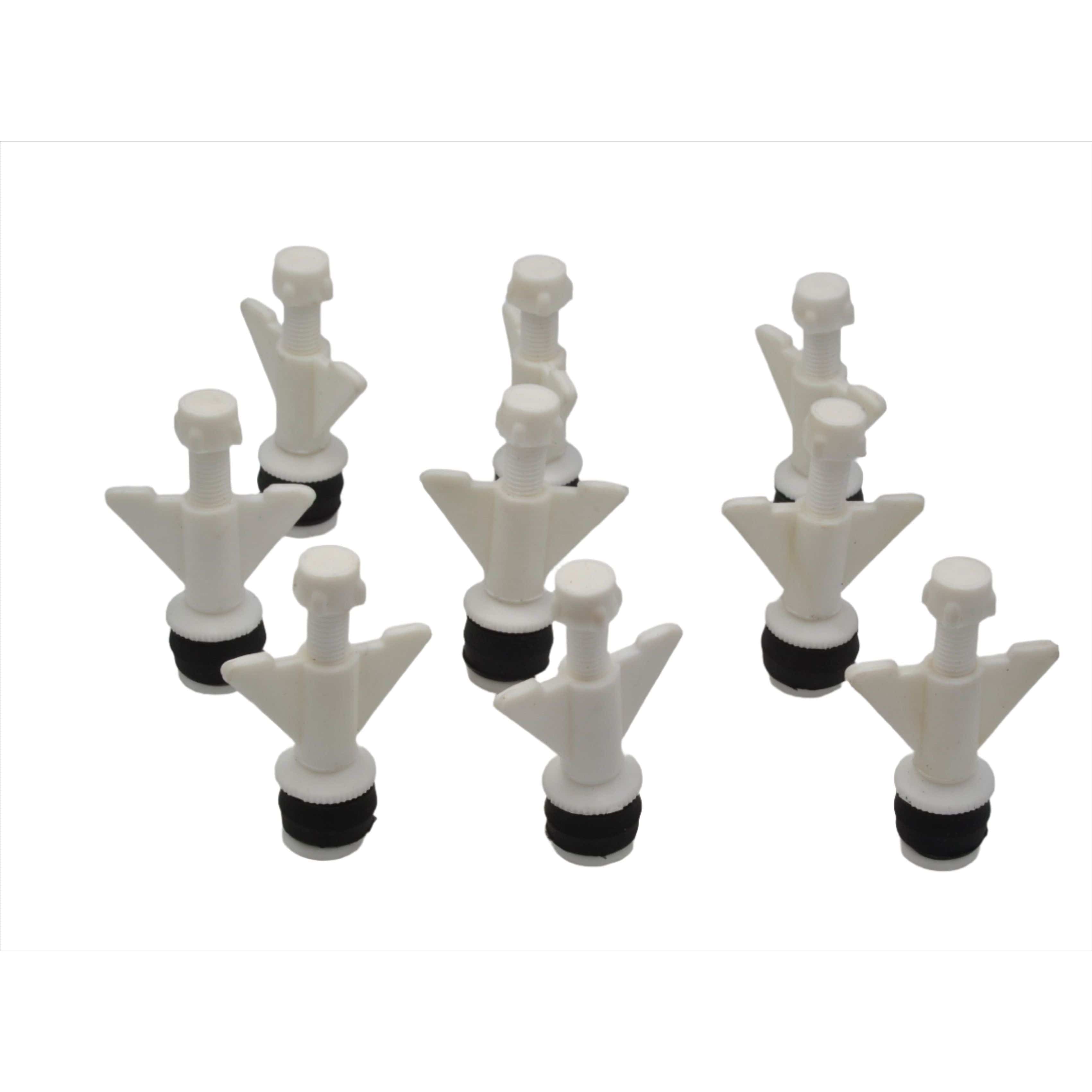 9x Nylon Mechanical Pipe Test Plug Bung with 10mm Bypass 18mm to 26mm-1