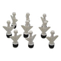 9x Nylon Mechanical Pipe Test Plug Bung with 10mm Bypass 18mm to 26mm-0