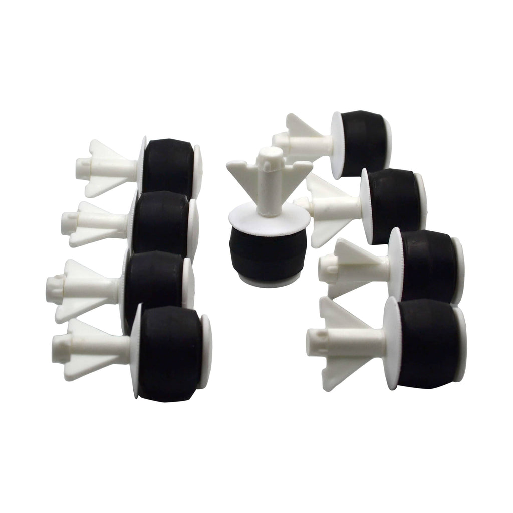 9x Nylon Mechanical Pipe Test Plug Bung with 10mm Bypass 36mm to 45mm-2