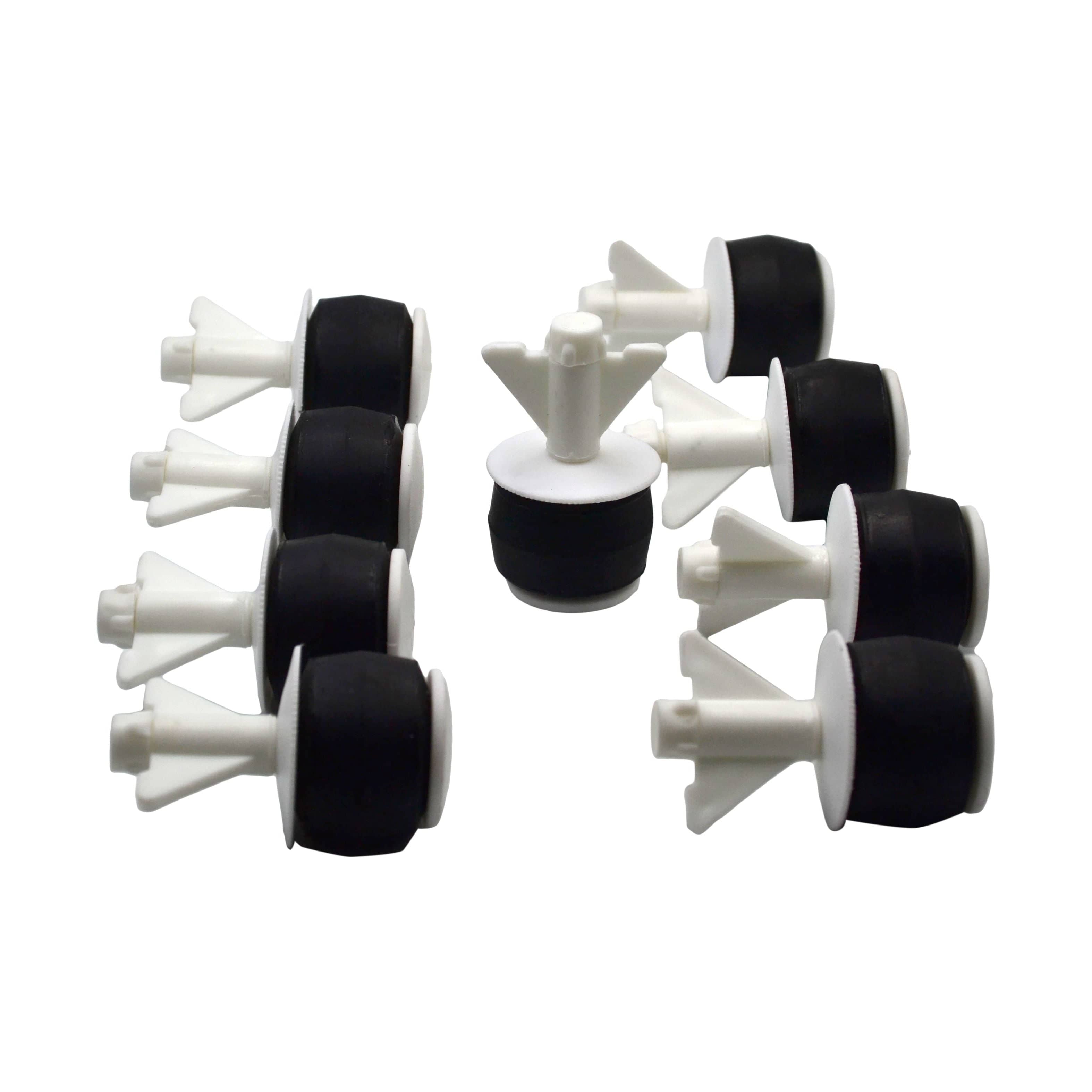 9x Nylon Mechanical Pipe Test Plug Bung with 10mm Bypass 36mm to 45mm-2