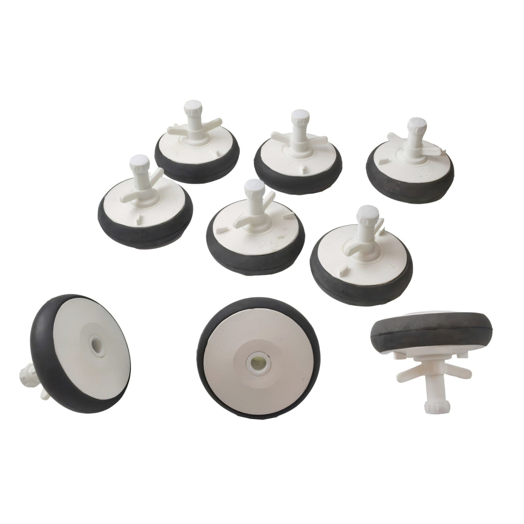 9x Nylon Mechanical Pipe Test plug bung with 13mm bypass 119mm to 142mm-2
