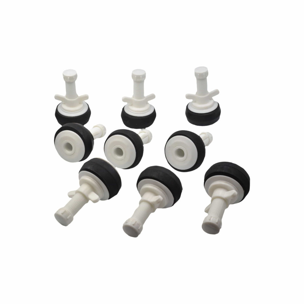 9x Nylon Mechanical Pipe Test Plug Bung with 13mm Bypass 63mm to 76mm-3