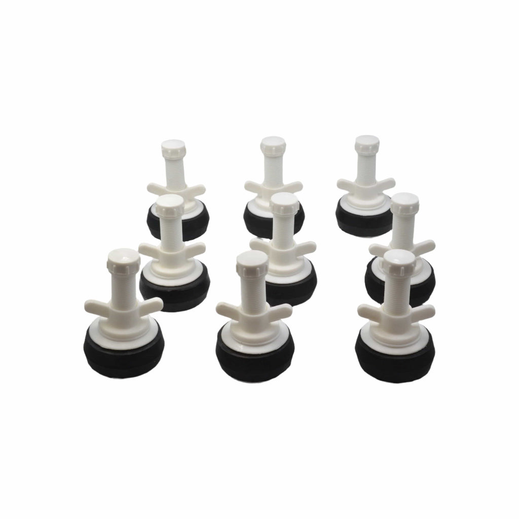 9x Nylon Mechanical Pipe Test Plug Bung with 13mm Bypass 63mm to 76mm-2