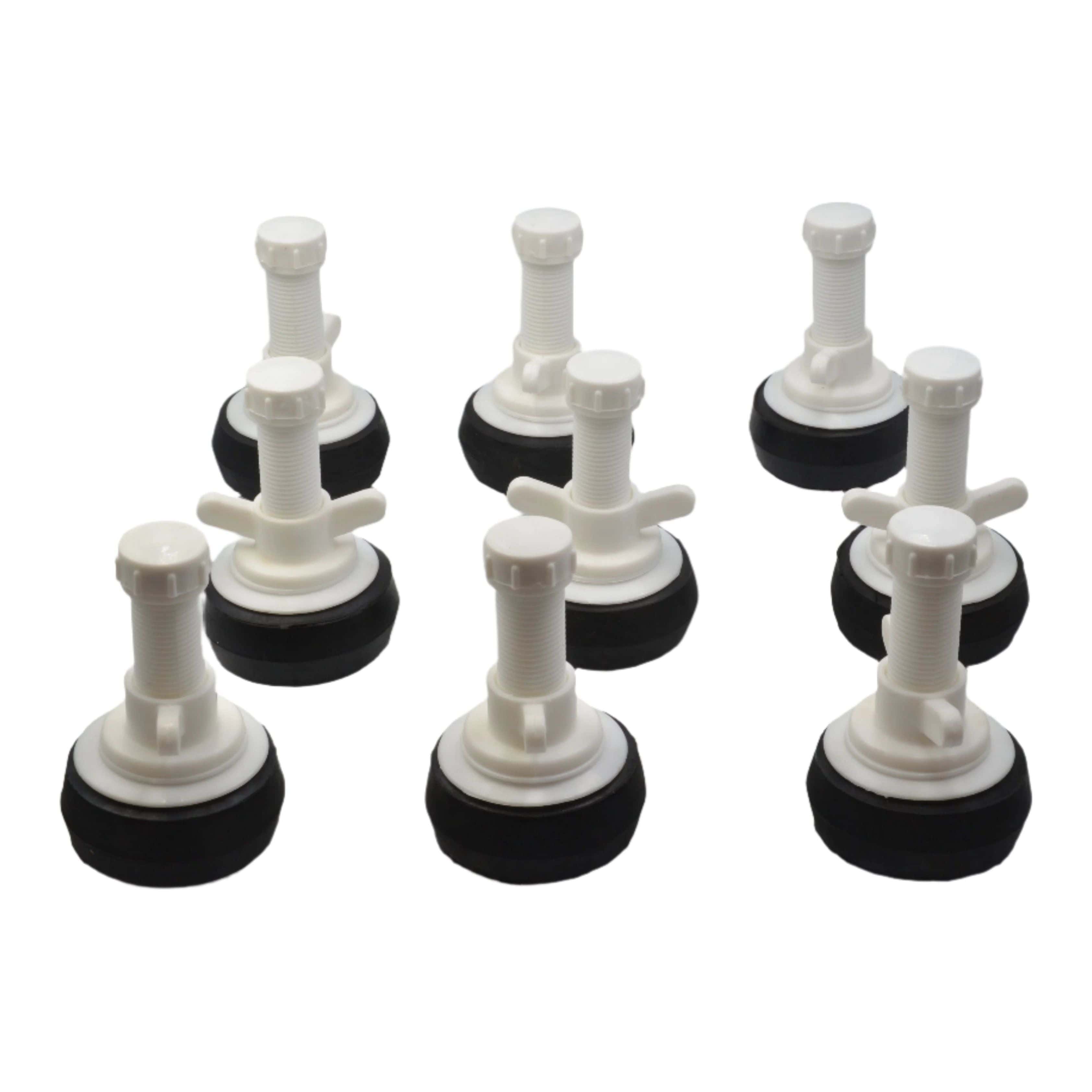 9x Nylon Mechanical Pipe Test Plug Bung with 13mm Bypass 63mm to 76mm-1