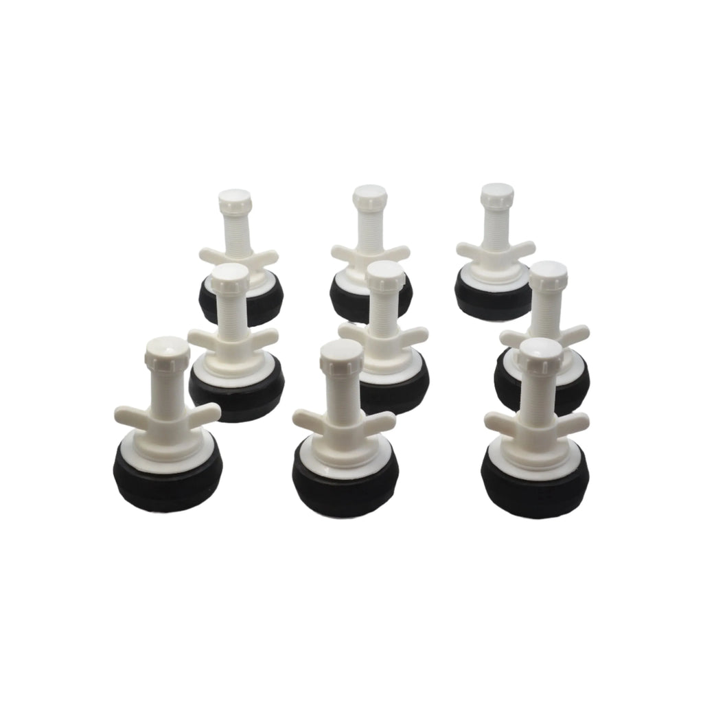 9x Nylon Mechanical Pipe Test Plug Bung with 13mm Bypass 63mm to 76mm-4