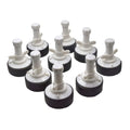 9x Nylon Mechanical Pipe Test plug bung with 13mm bypass 73mm to 88mm-0