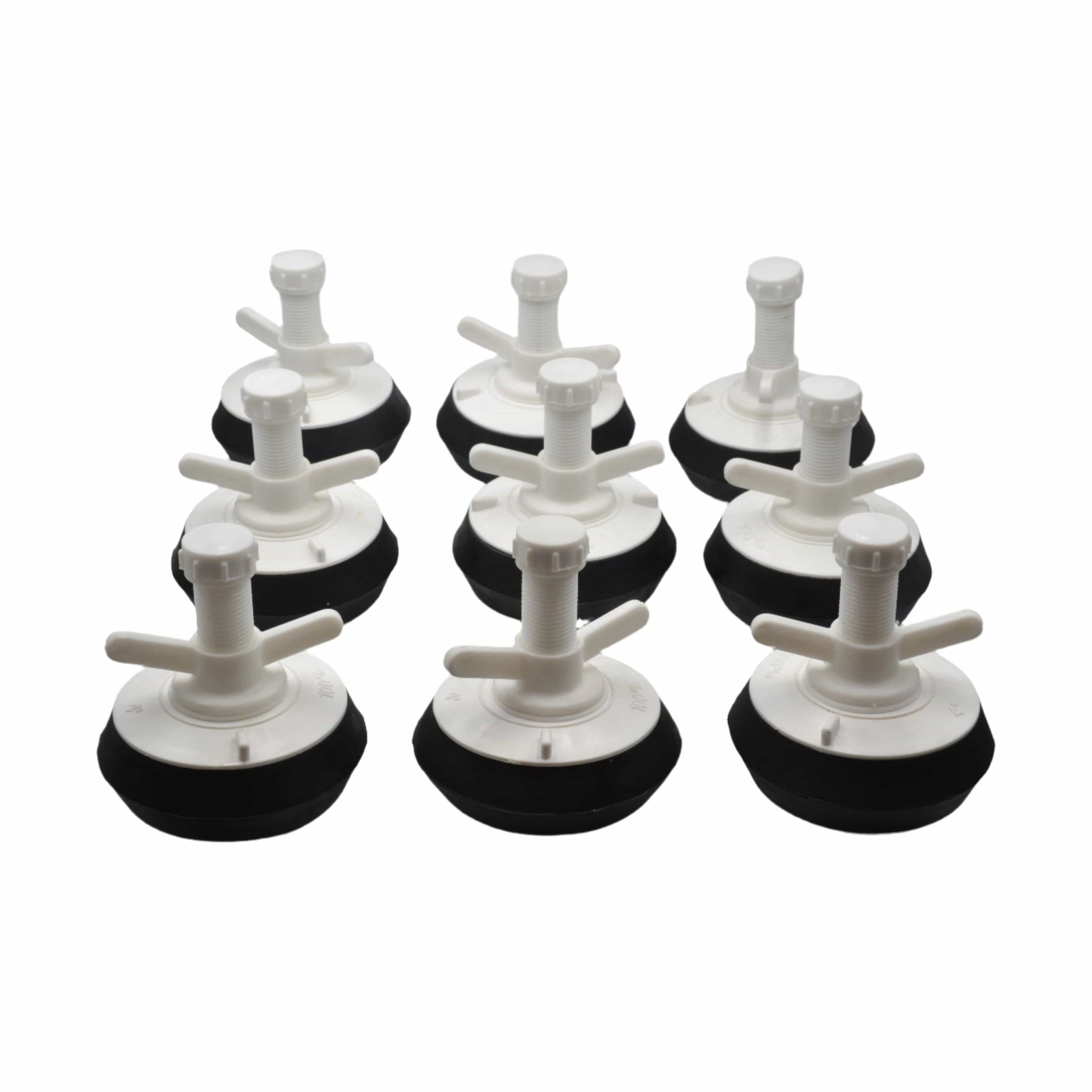9x Nylon Mechanical Pipe Test Plug Bung with 13mm Bypass 92mm to 105mm-1