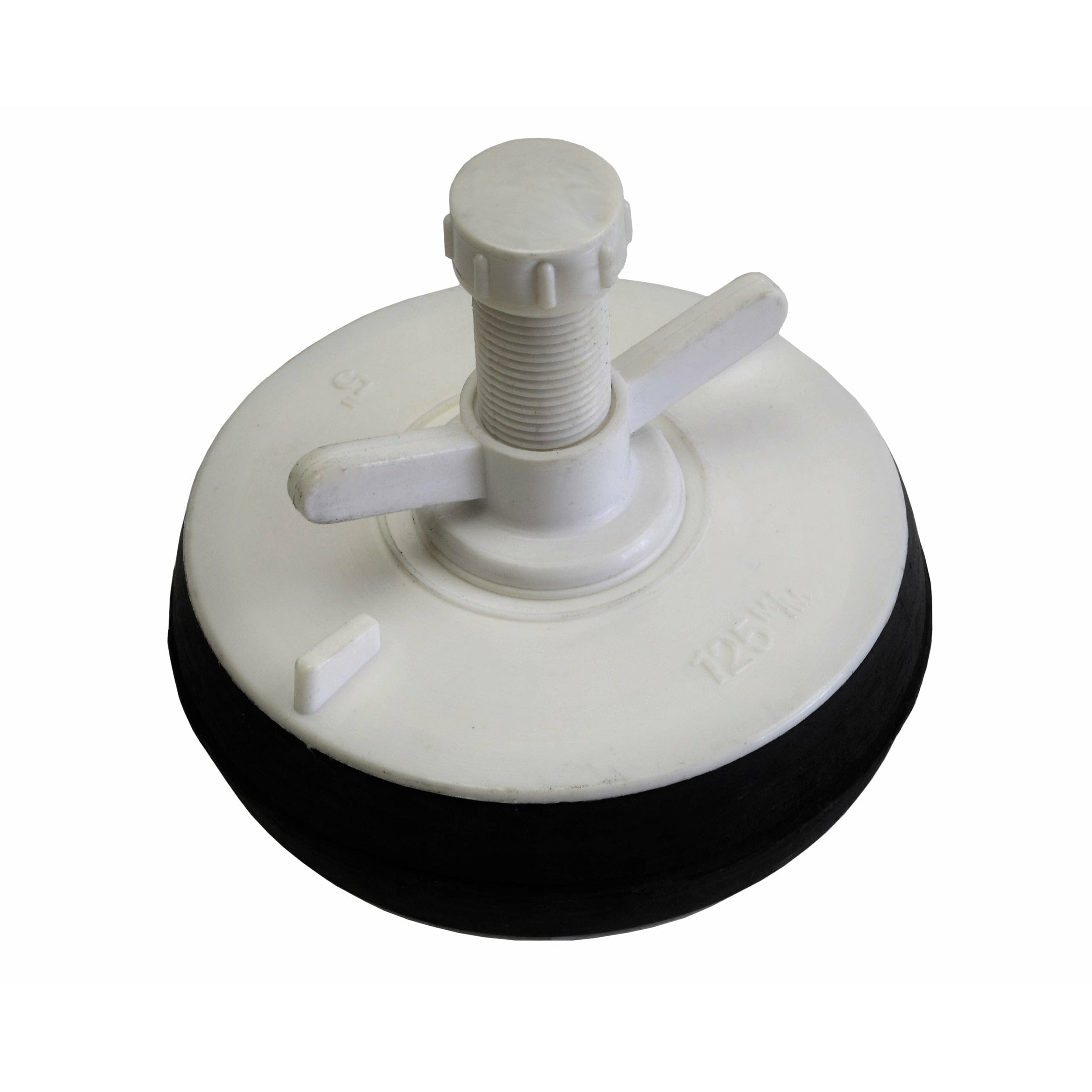 Nylon Mechanical Pipe Test plug bung with 13mm bypass 119mm to 142mm-1