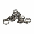 10 Piece 304 Stainless Steel 12-23mm Worm Drive Hose Clamp-0
