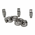 10 Piece 304 Stainless Steel 7-16mm Worm Drive Hose Clamp-0