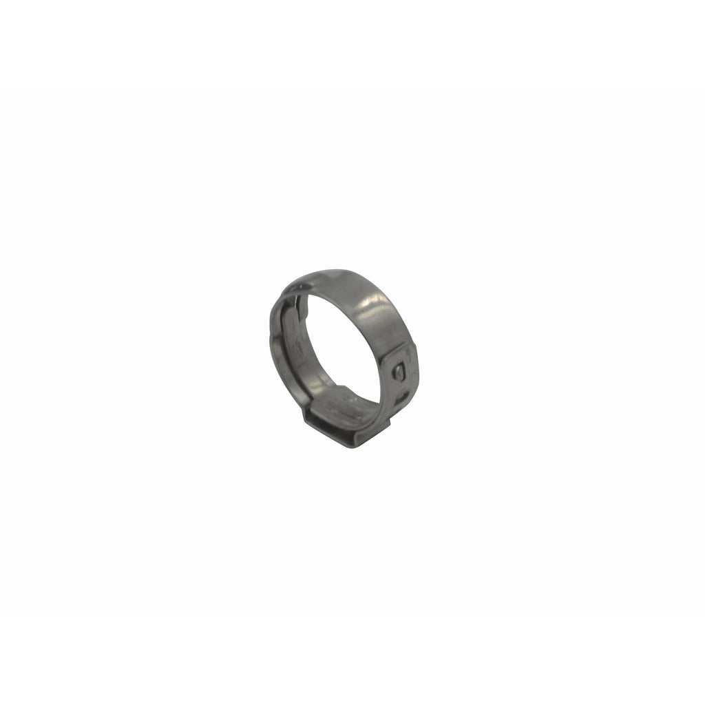 100 Piece 304 Stainless Steel 16-19.2mm Ear Hose Clamp-4