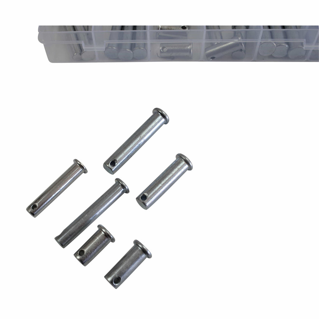 112pc Metric Clevis Pins and R Pin Grab Kit-4
