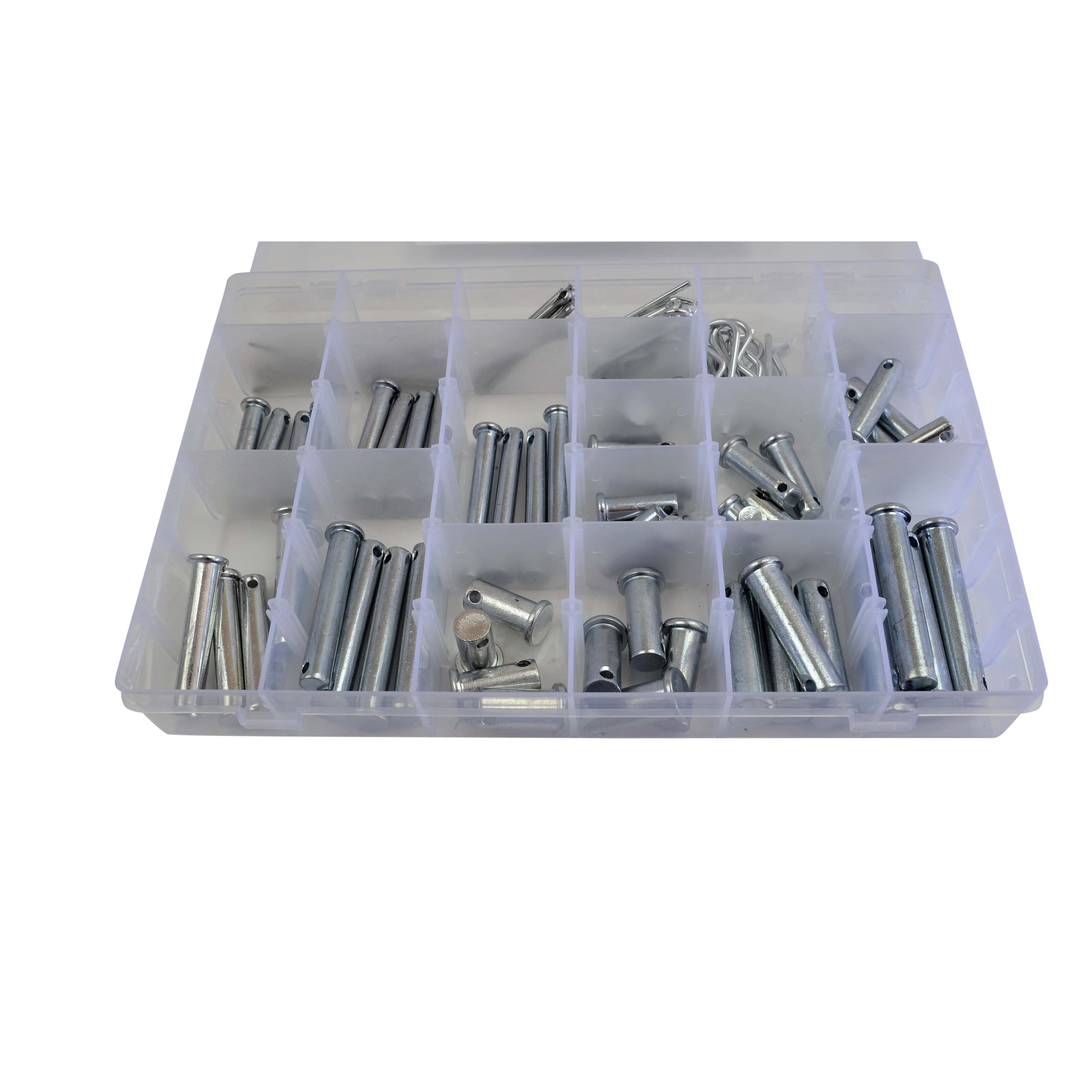 112pc Metric Clevis Pins and R Pin Grab Kit-3