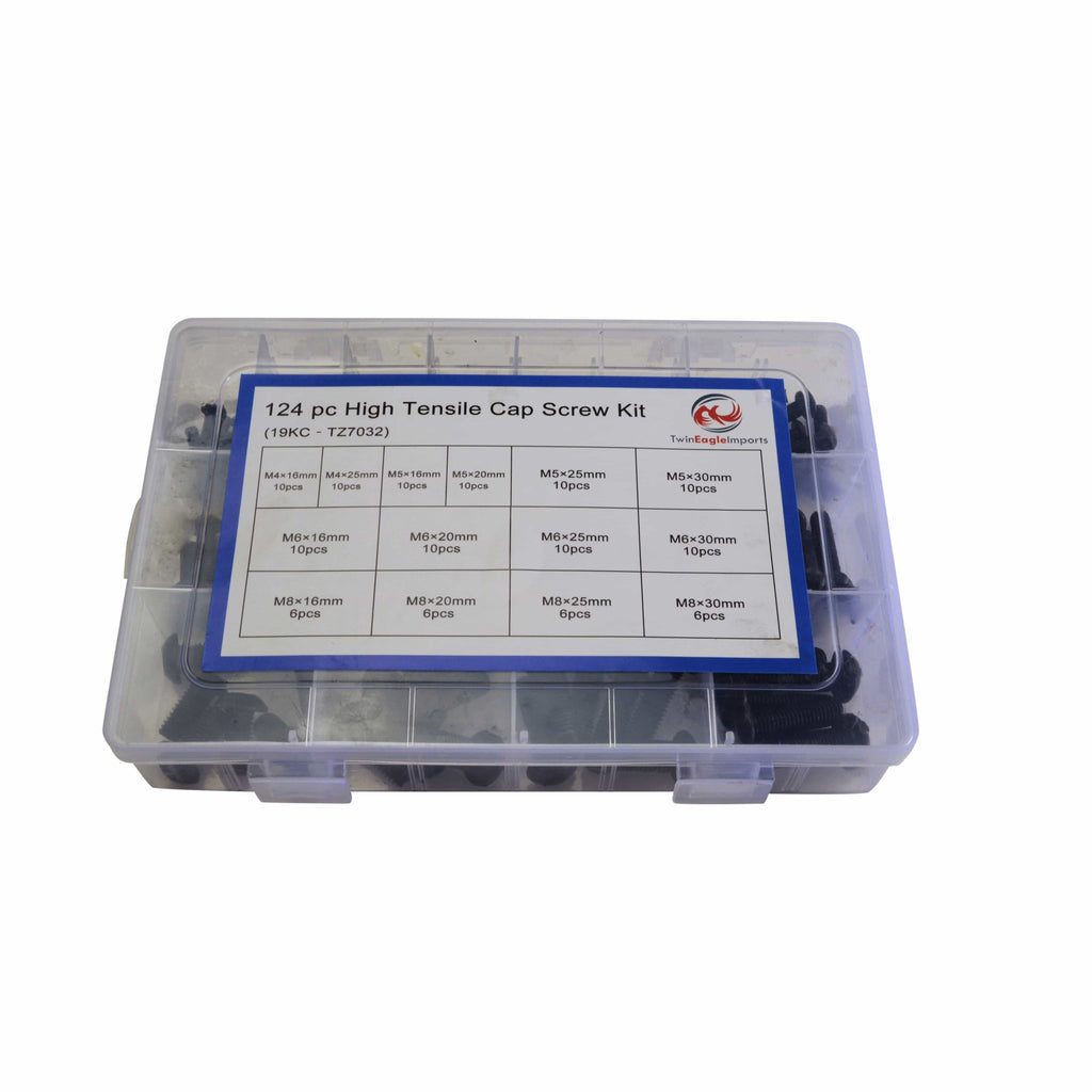 124pc Button Head Cap Screw  Grab Kit-1