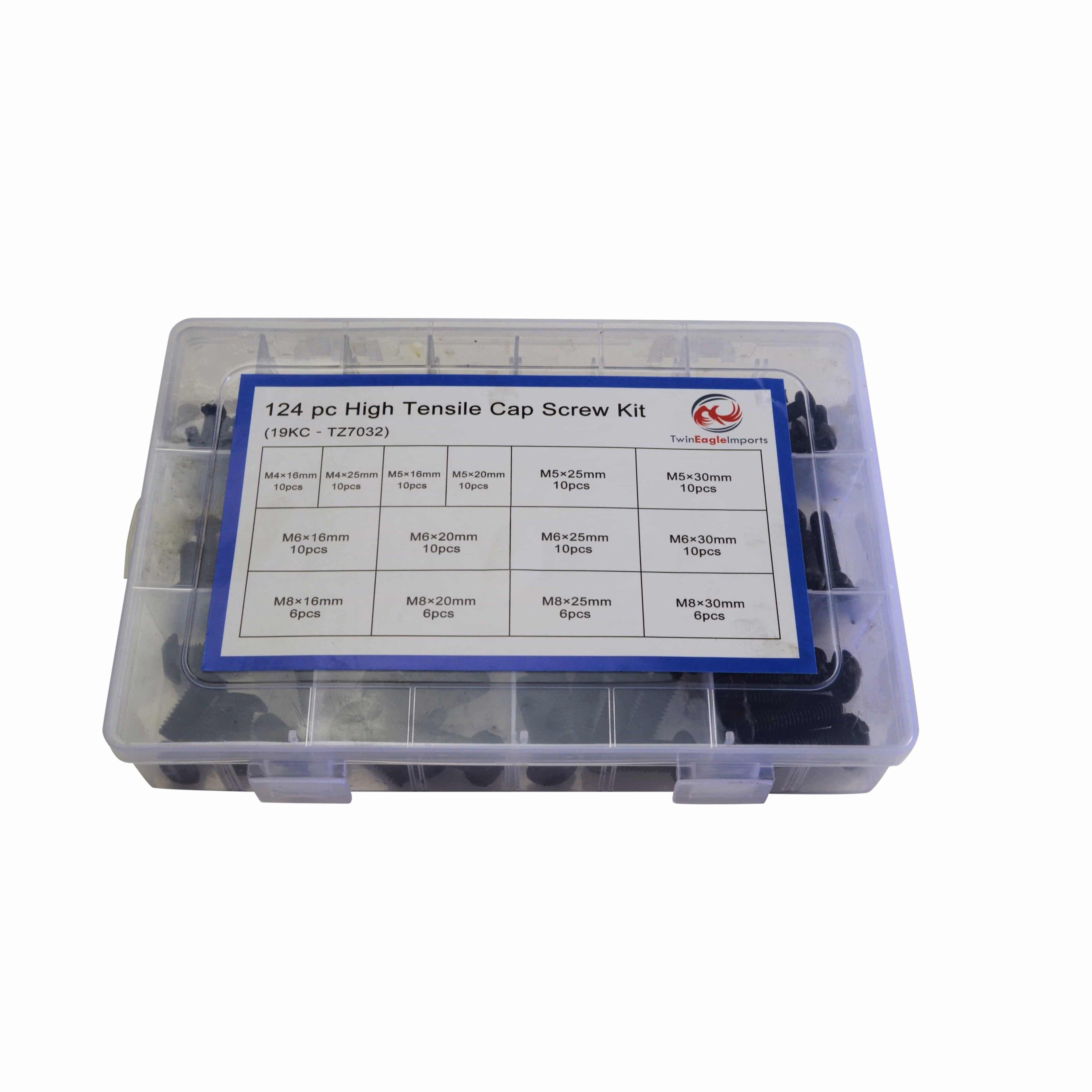 124pc Button Head Cap Screw  Grab Kit-1