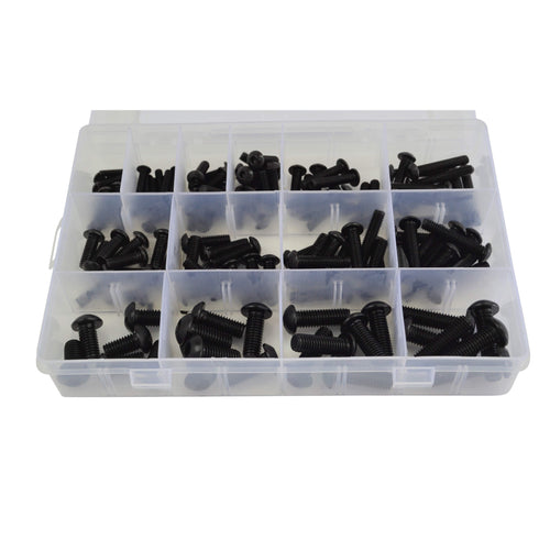 124pc Button Head Cap Screw  Grab Kit-0