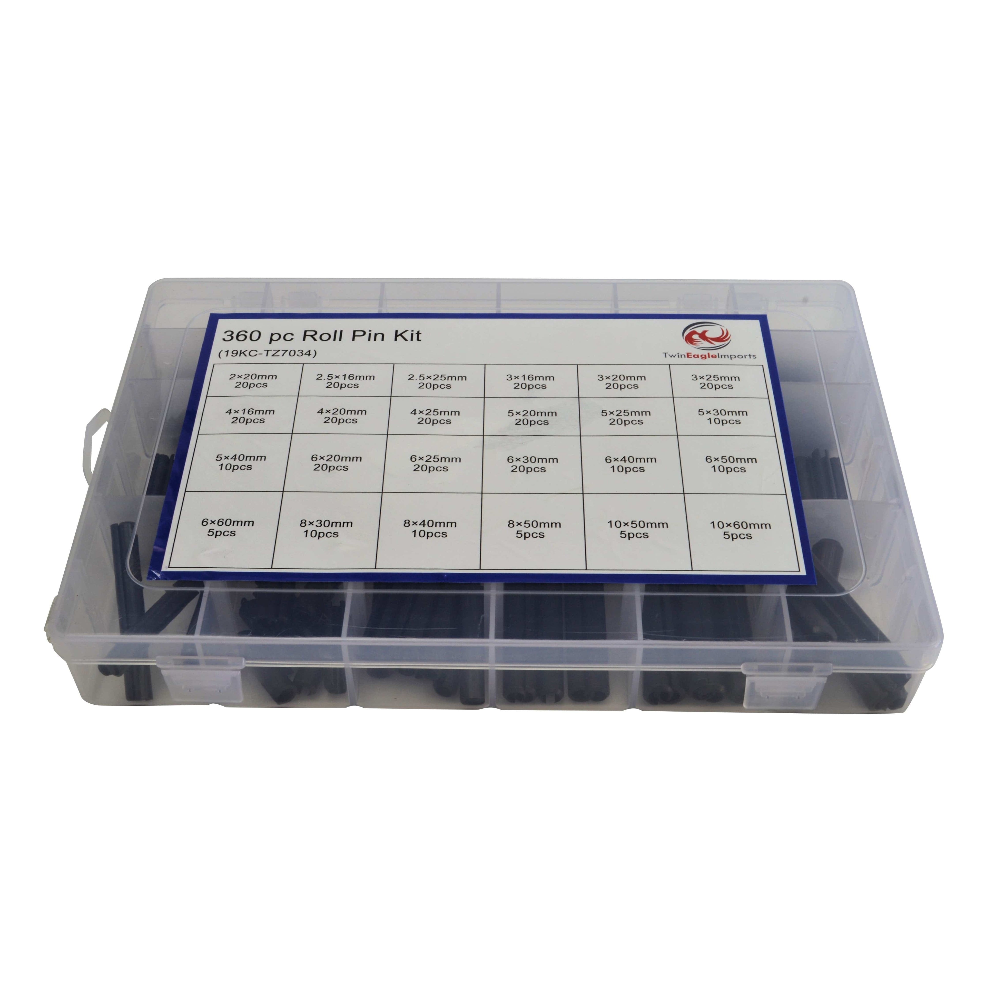 360 Piece Metric Roll Pin Grab Kit Assortment-1