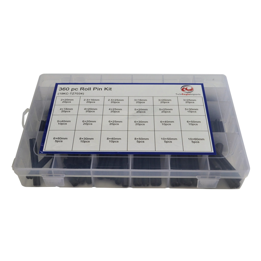 360 Piece Metric Roll Pin Grab Kit Assortment-5