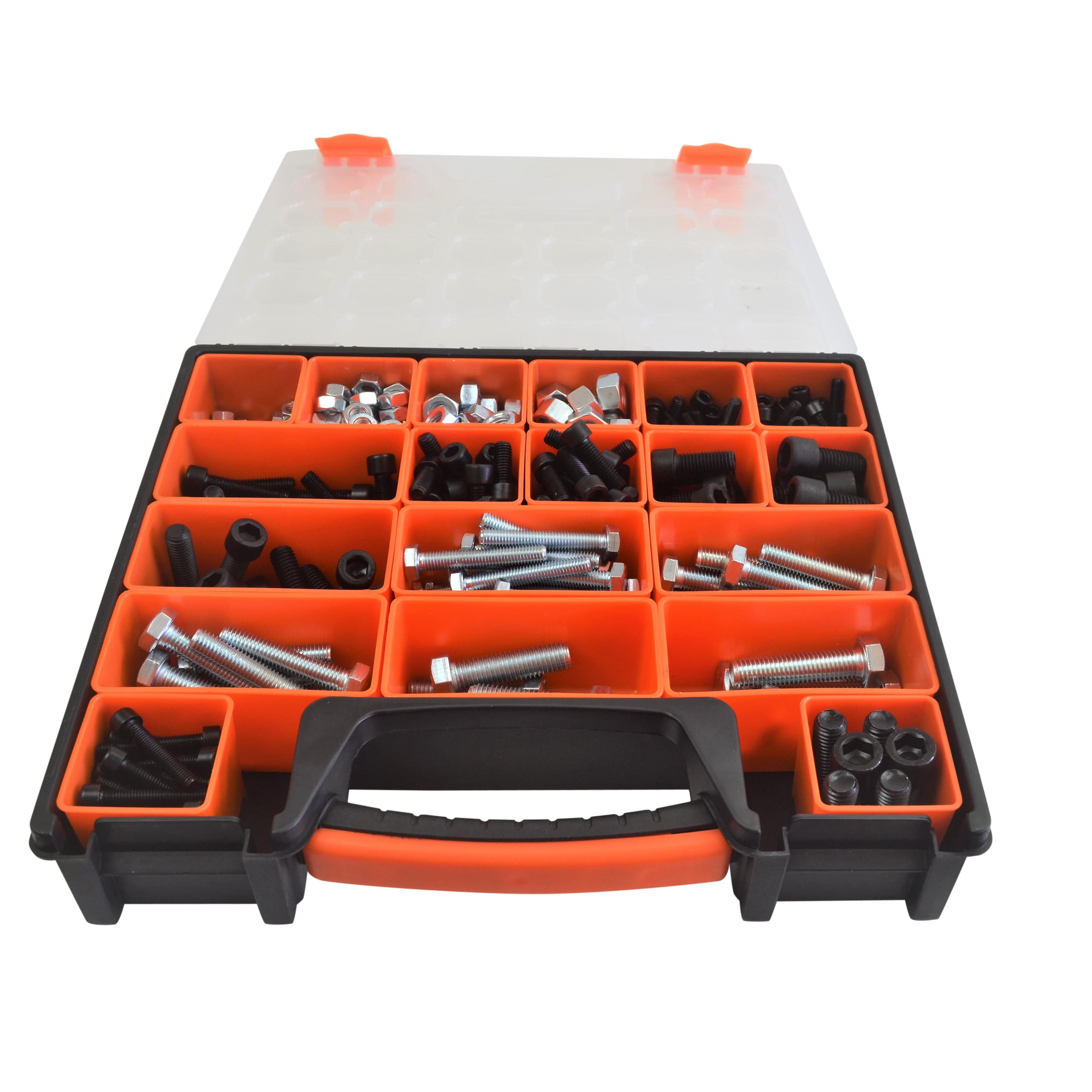 364pc High Tensile Cap Screw and Hex Bolt  Grab Kit-0