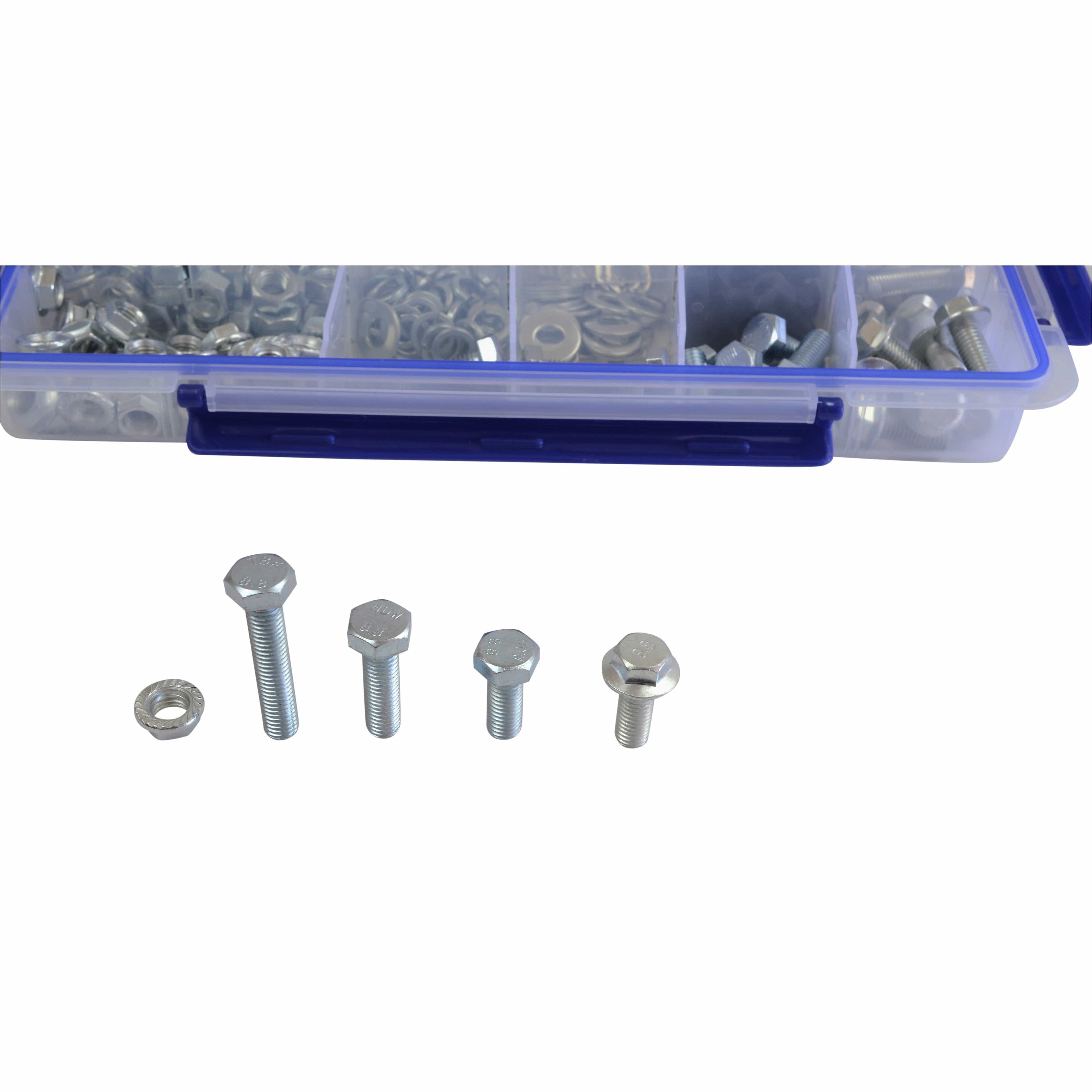 401pc High Tensile Cap Screw Bolts Grab Kit-4