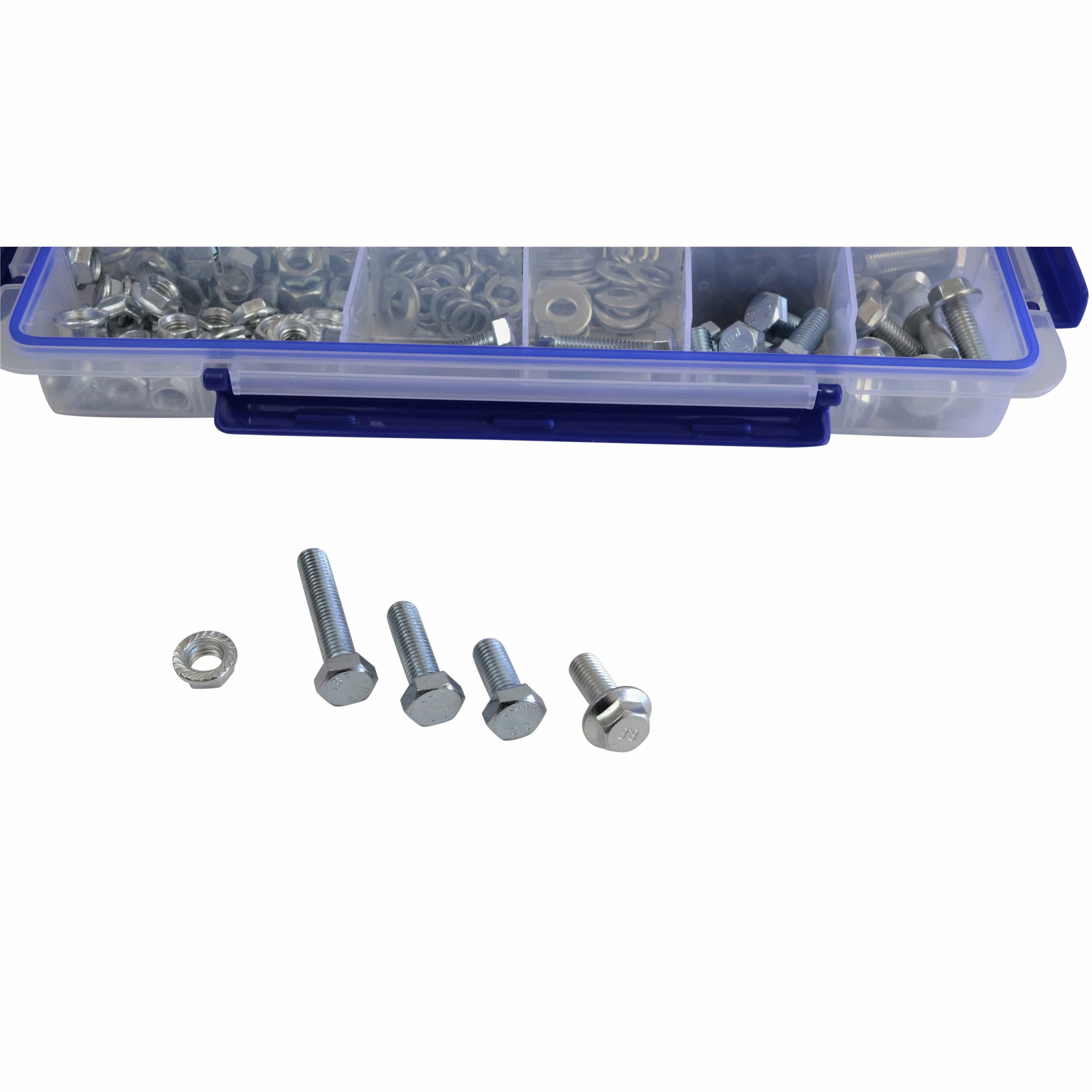 401pc High Tensile Cap Screw Bolts Grab Kit-3
