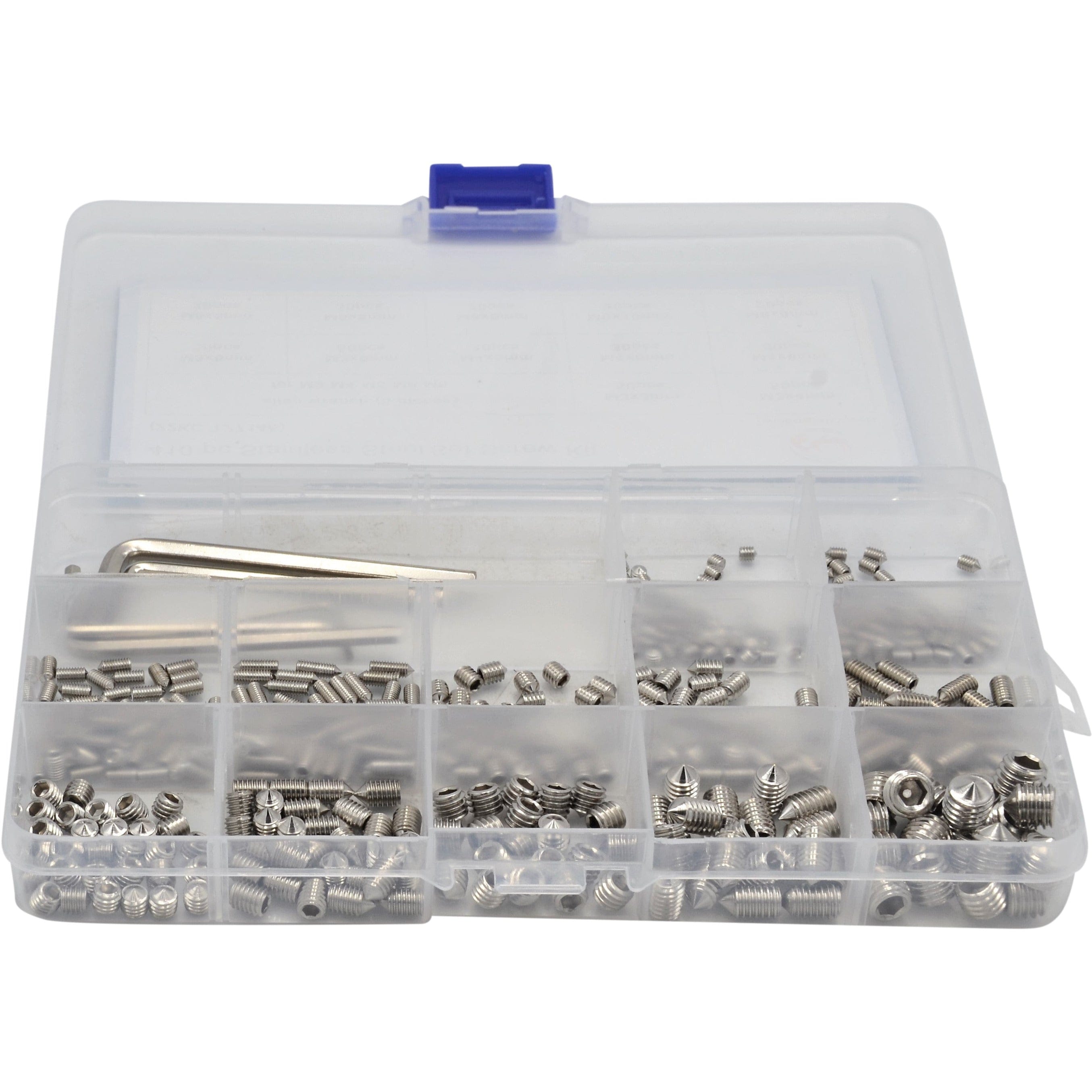 410 Piece Stainless Steel Metric Set Screw Grab Kit Assortment-1