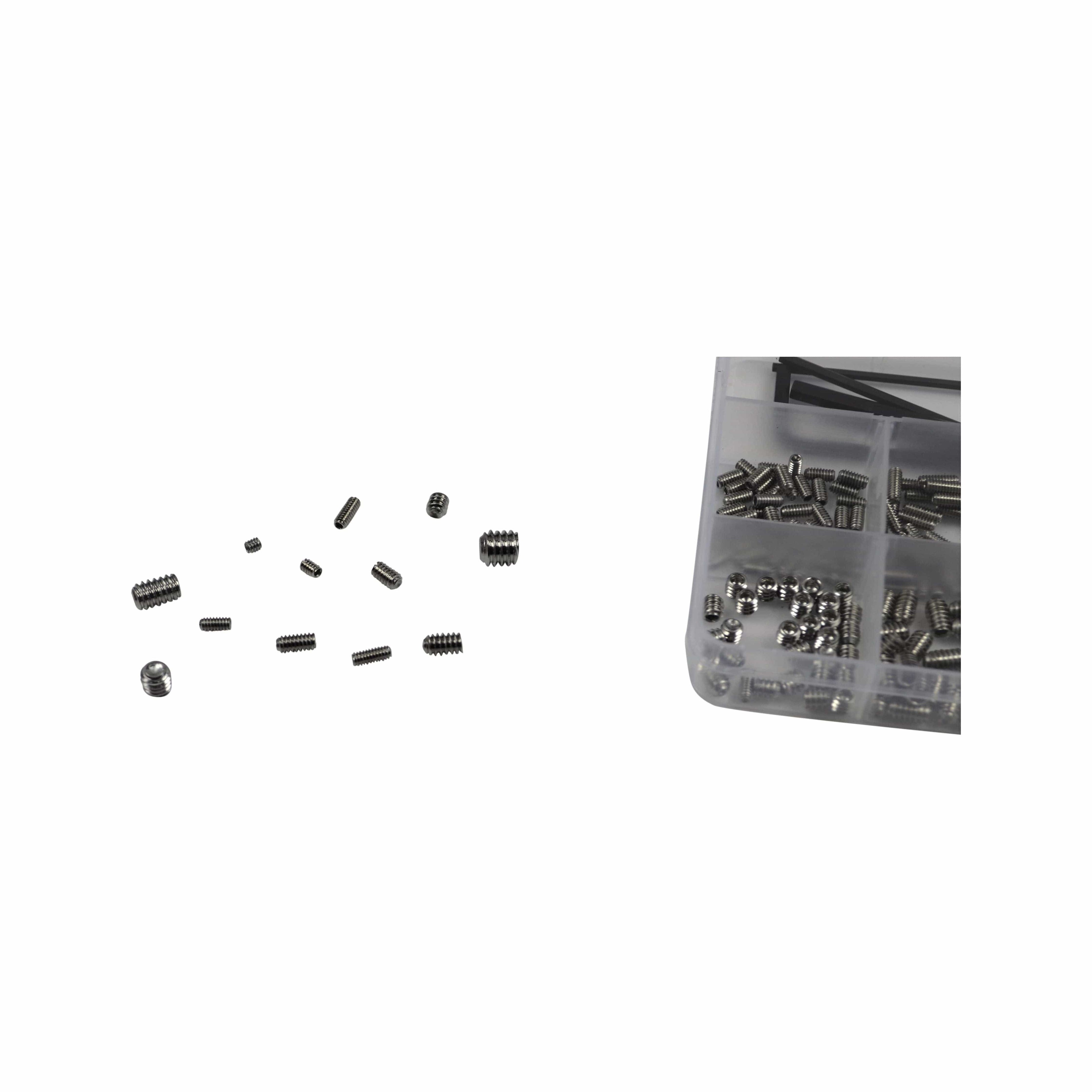 410pc Imperial Stainless Steel Grub Screw Grab Kit Assortment-4