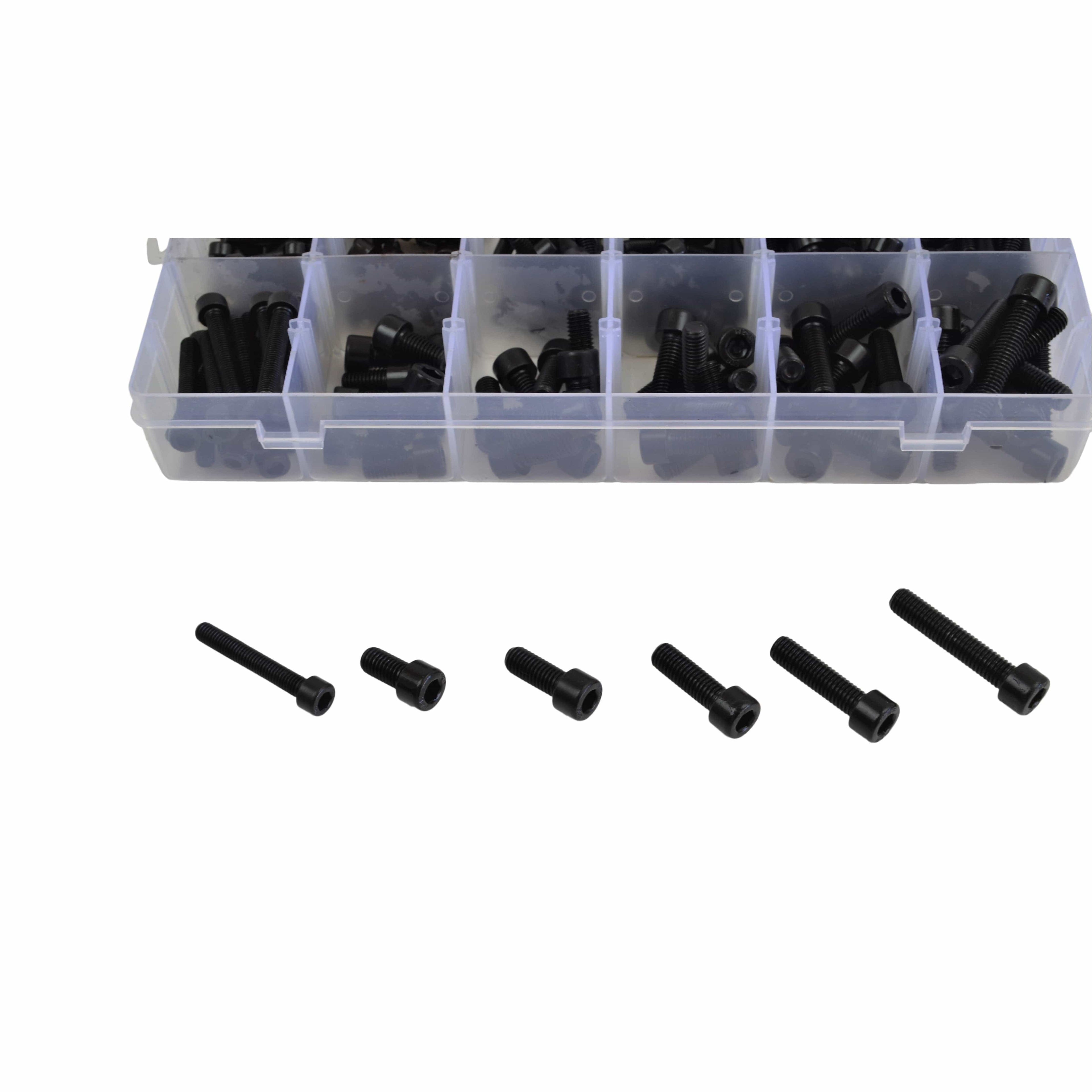 430pc High Tensile Cap Screw Bolts Grab Kit-3