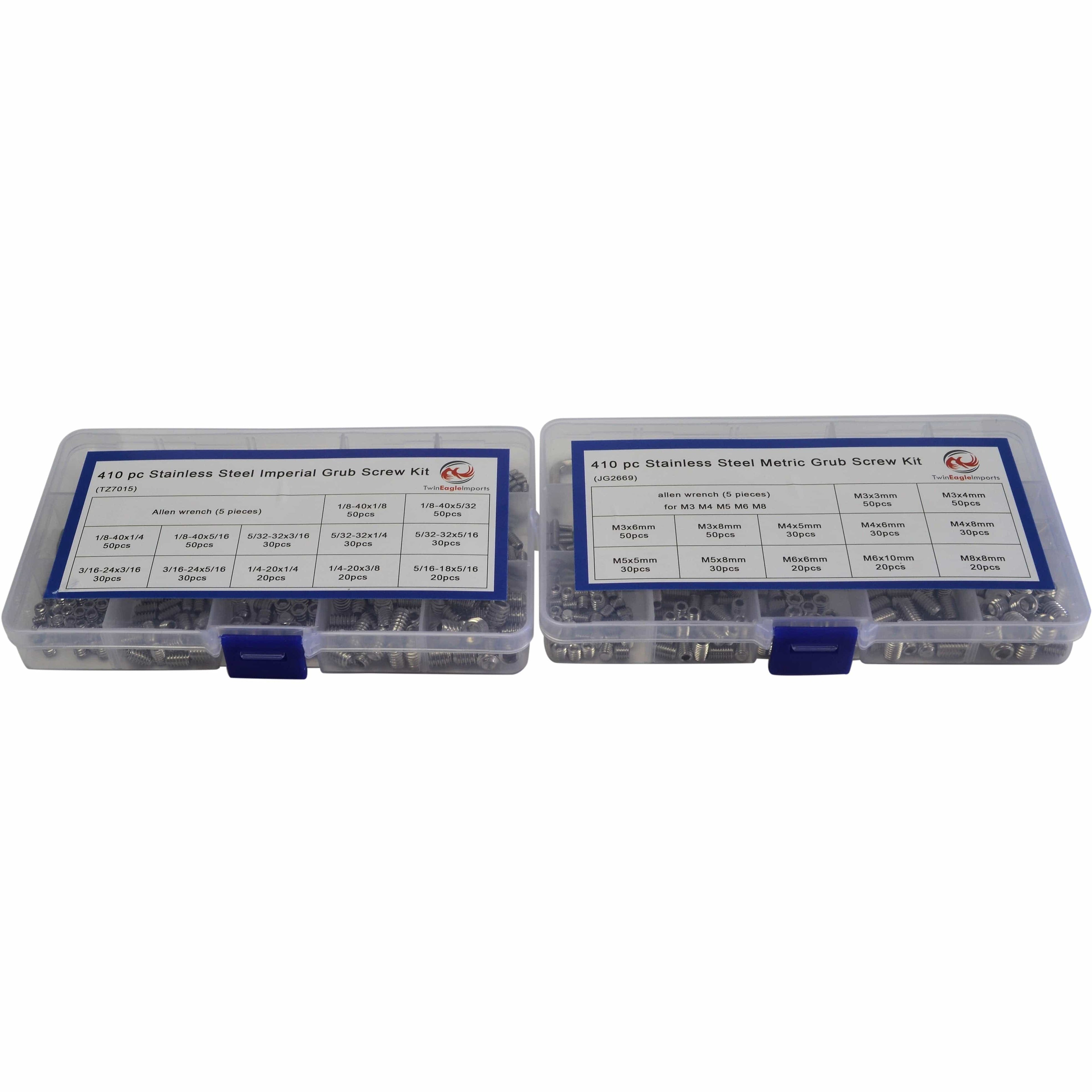 820pc Metric and Imperial Stainless Steel Grub Screw Grab Kit-3