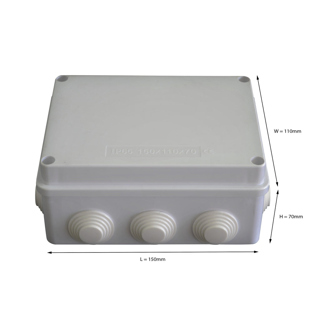 150x110x70 mm ABS Plastic IP65 Waterproof Junction Box-0