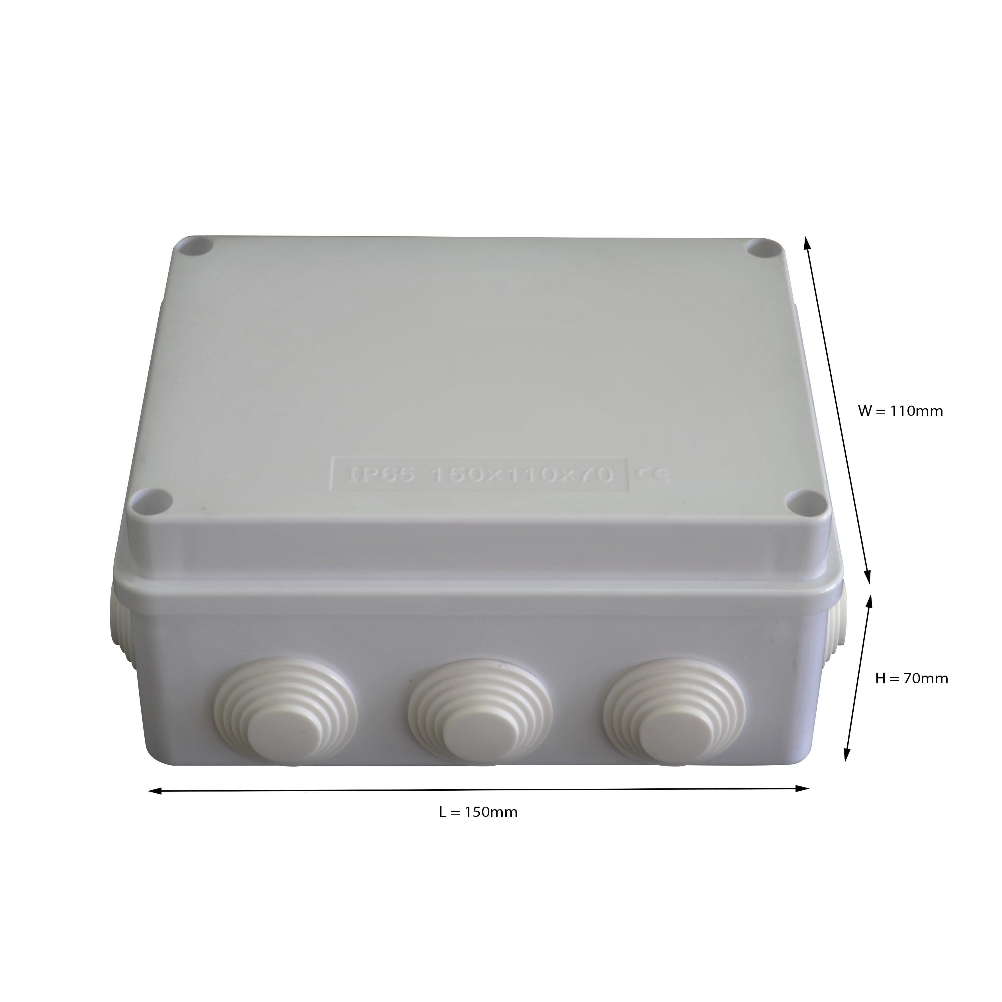 150x110x70 mm ABS Plastic IP65 Waterproof Junction Box-0