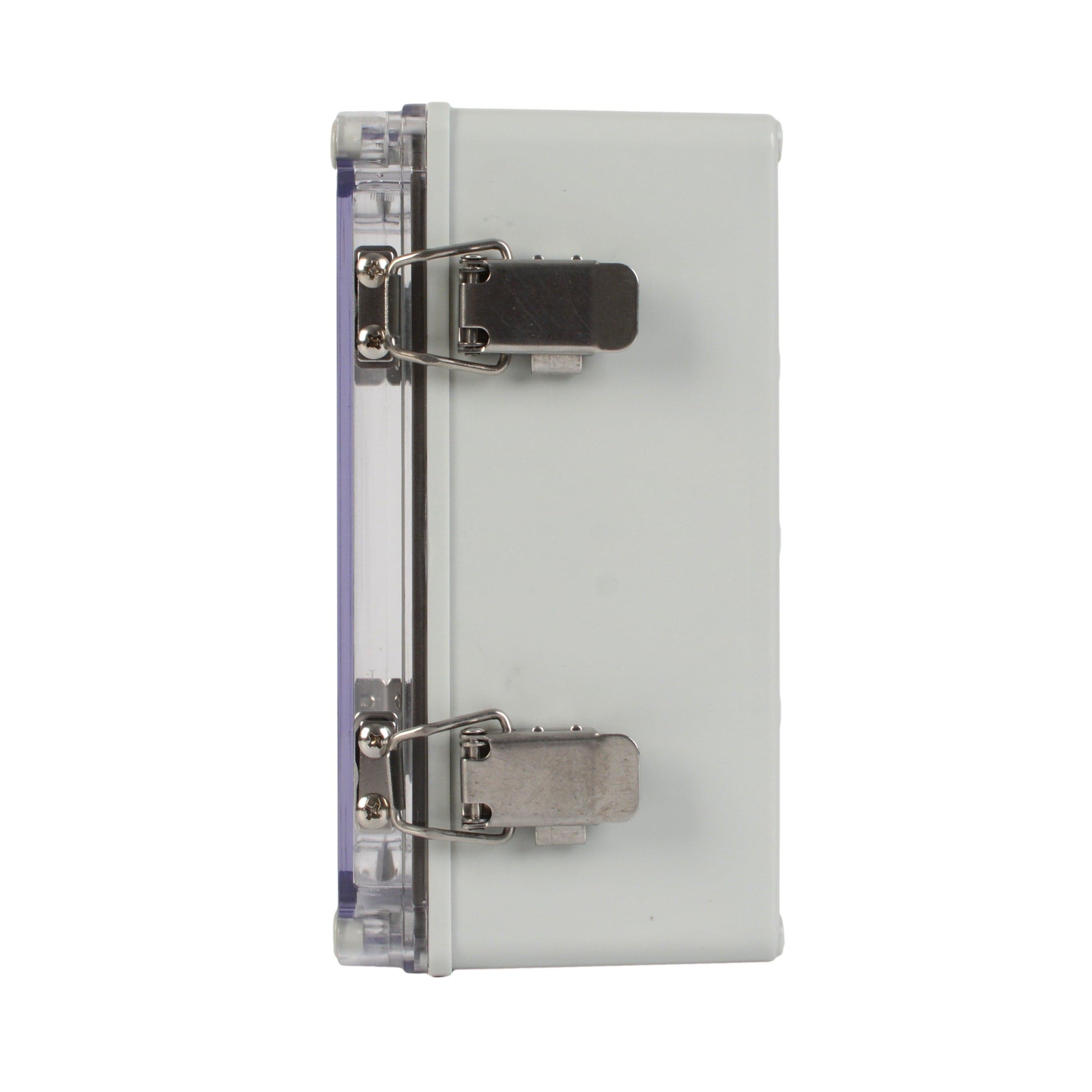 ABS IP66 Clear Lid Hinge Junction Box 150 x 200 x 100mm-4