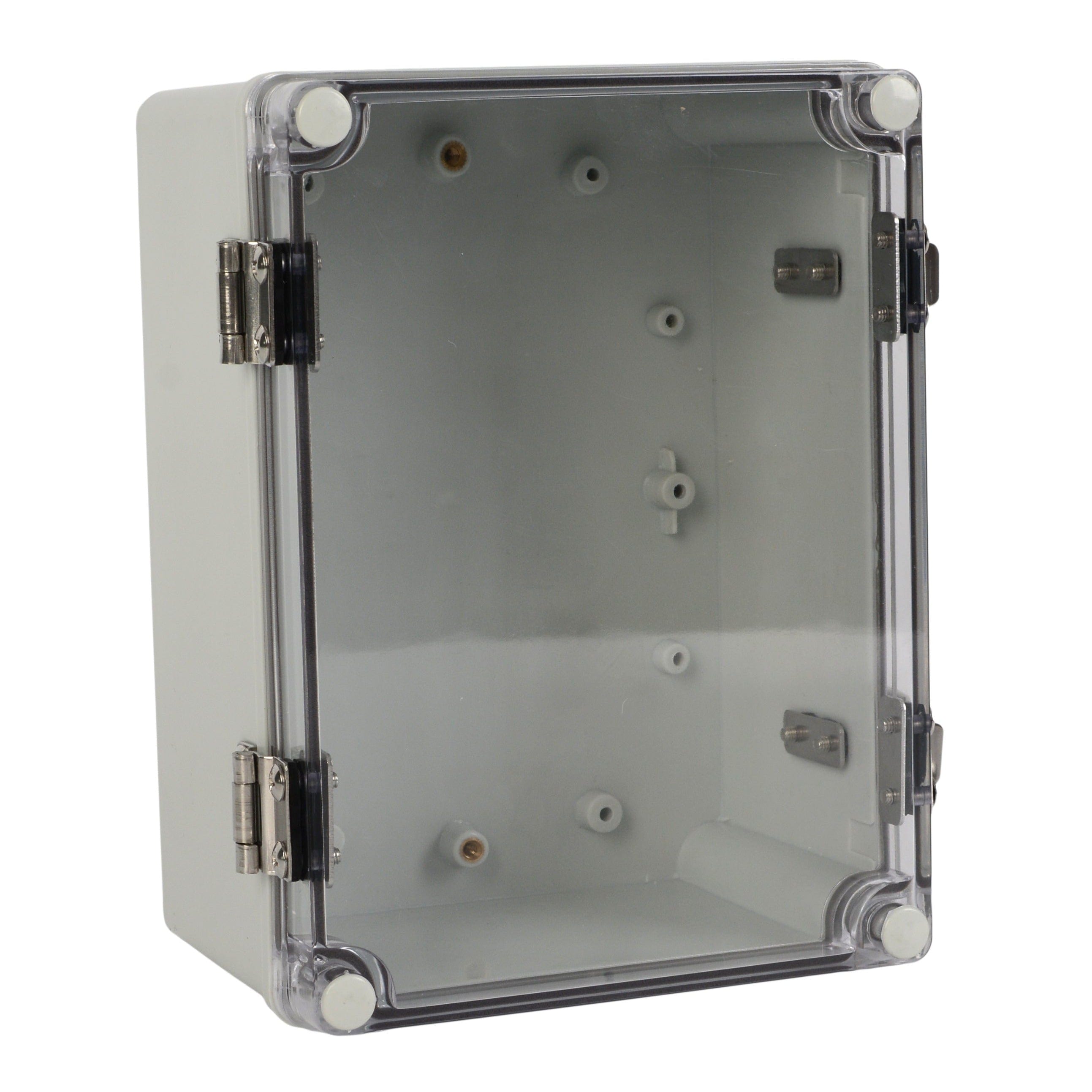 ABS IP66 Clear Lid Hinge Junction Box 150 x 200 x 100mm-0