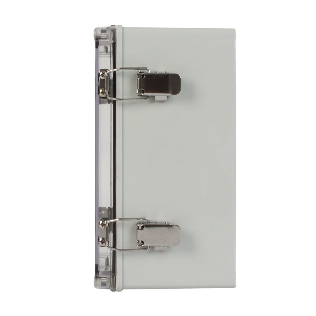 ABS IP66 Clear Lid Hinge Junction Box 150 x 250 x 130mm-4