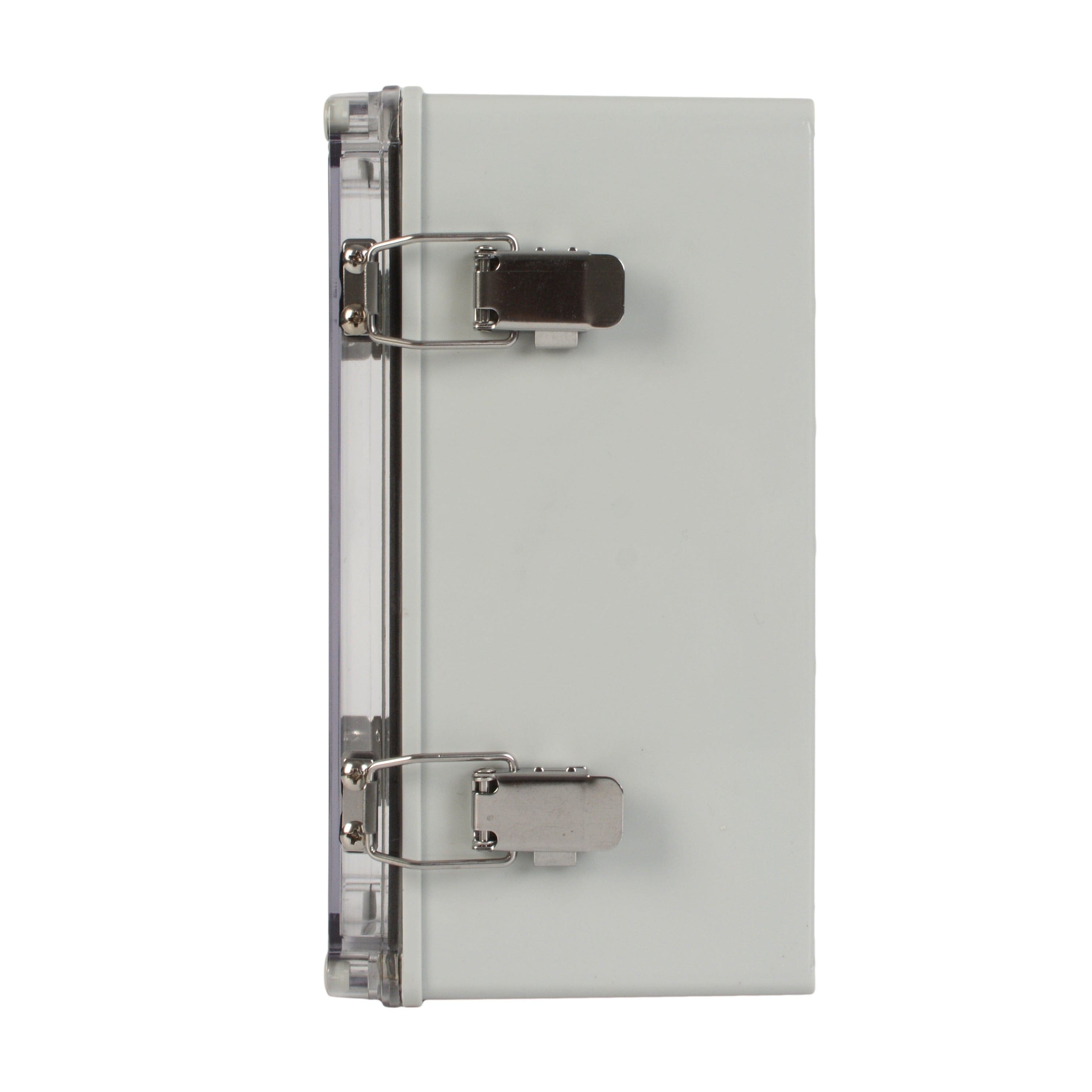 ABS IP66 Clear Lid Hinge Junction Box 150 x 250 x 130mm-4