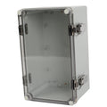 ABS IP66 Clear Lid Hinge Junction Box 150 x 250 x 130mm-0