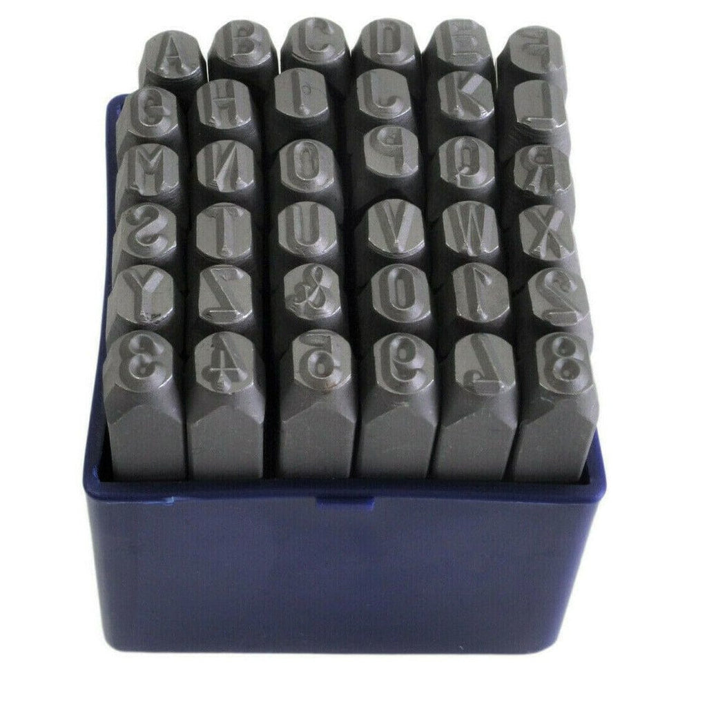 6mm Letter and Number Stamp Punch 36 Piece-3