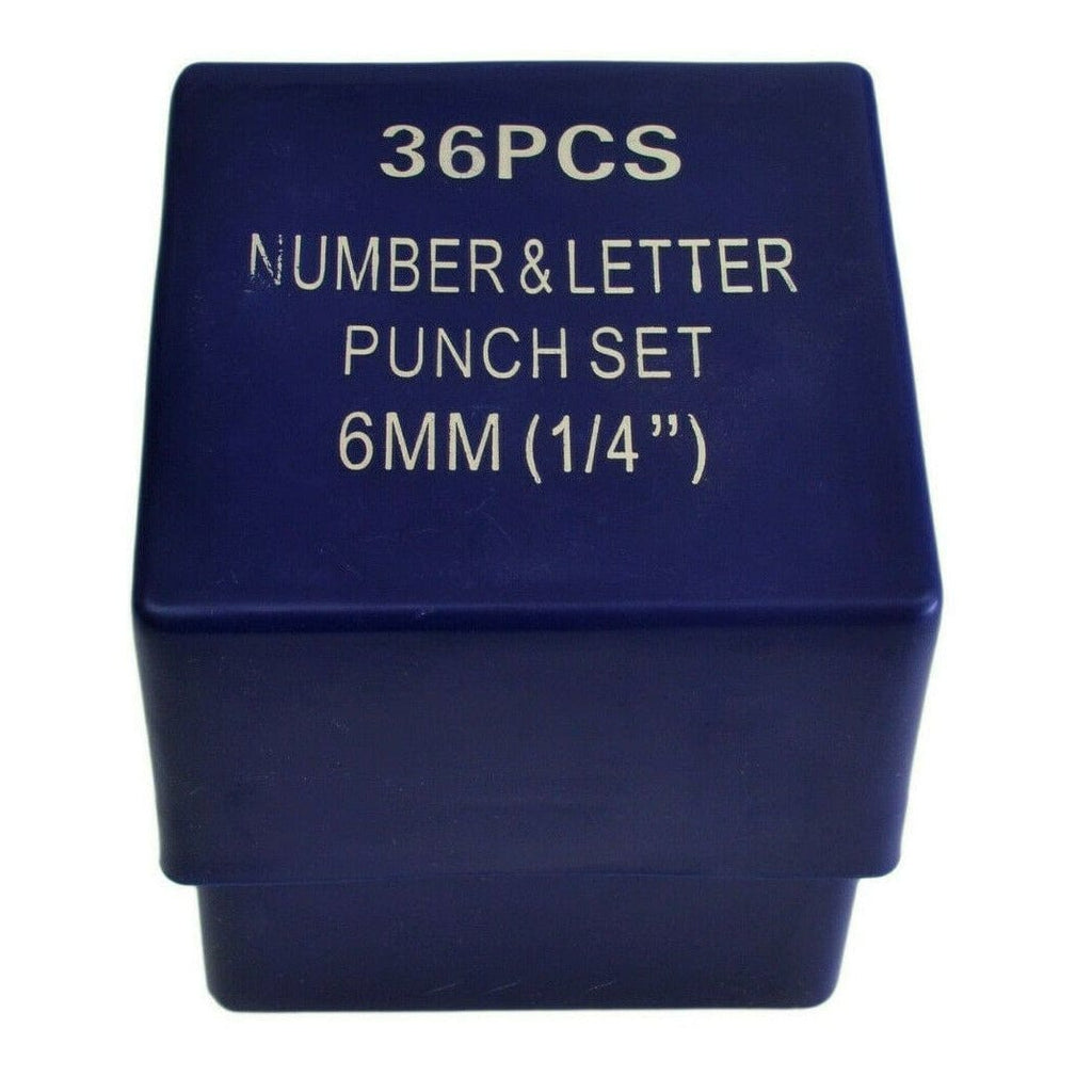 6mm Letter and Number Stamp Punch 36 Piece-2