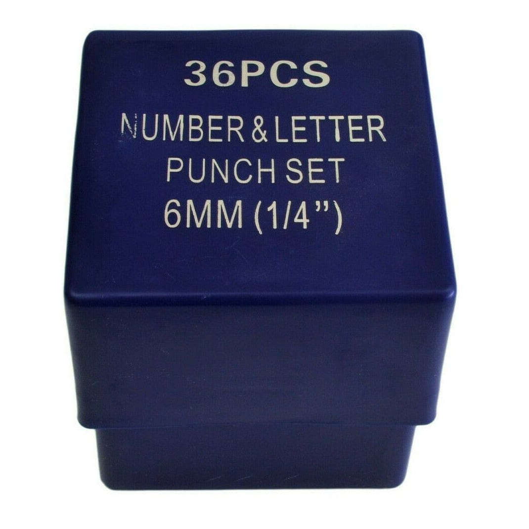 6mm Letter and Number Stamp Punch 36 Piece-2