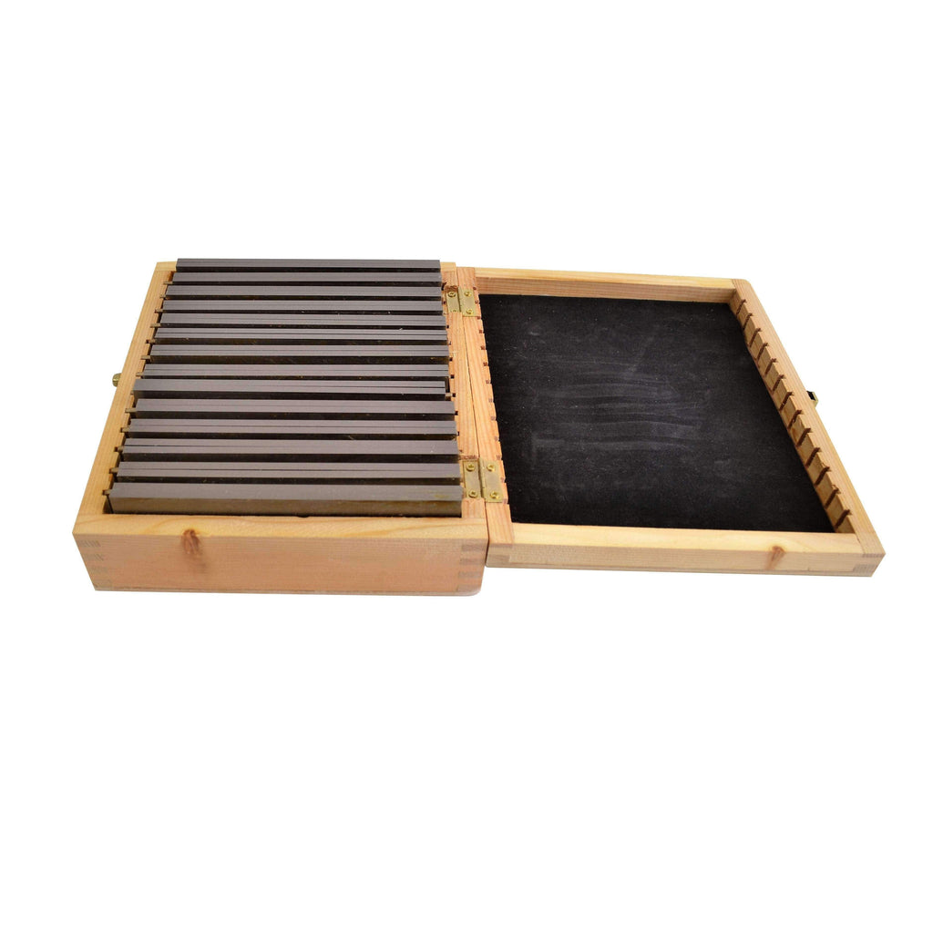 14 Pairs Parallel Steel Gauge Block Set 28 Piece 4mm Thick-1