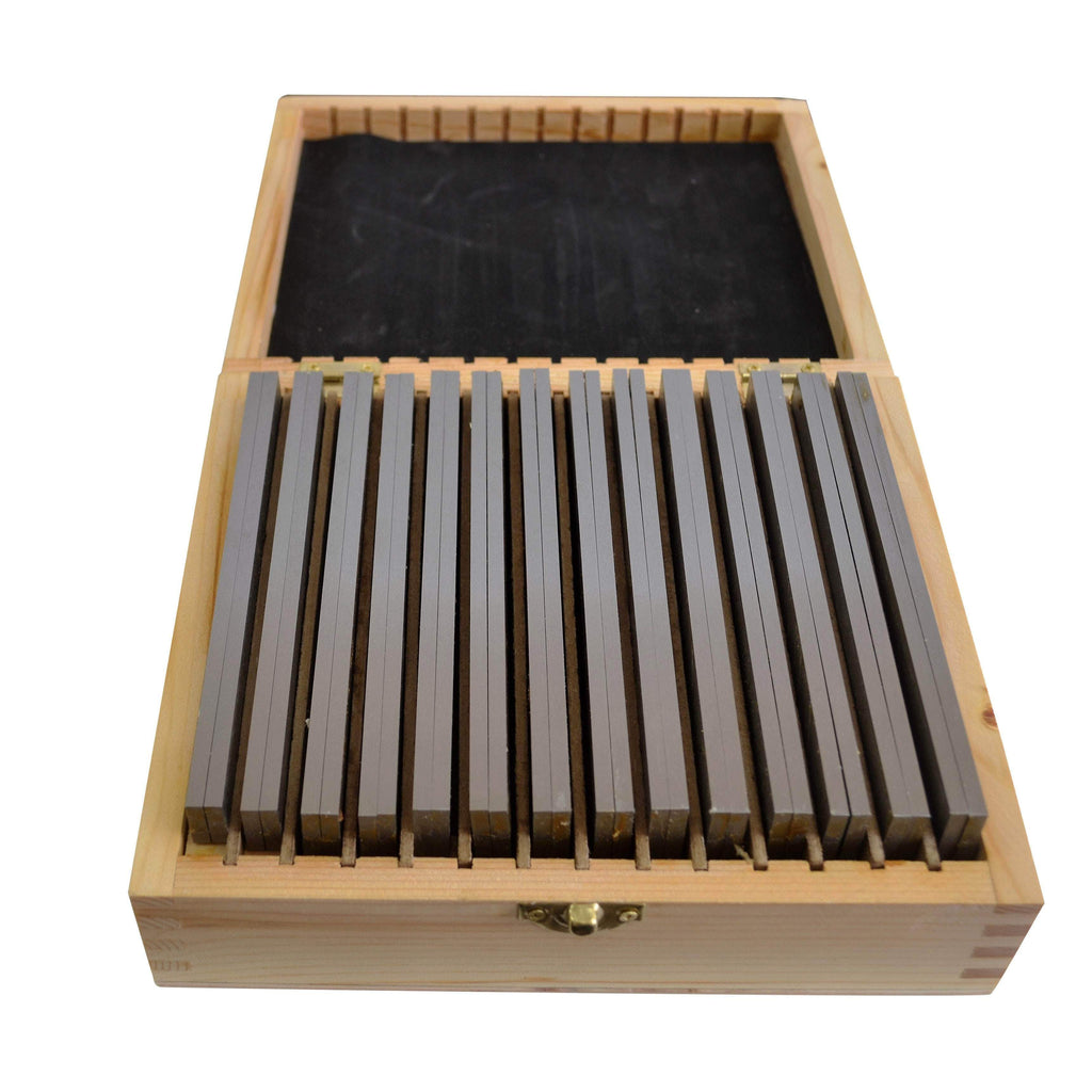 14 Pairs Parallel Steel Gauge Block Set 28 Piece 4mm Thick-0