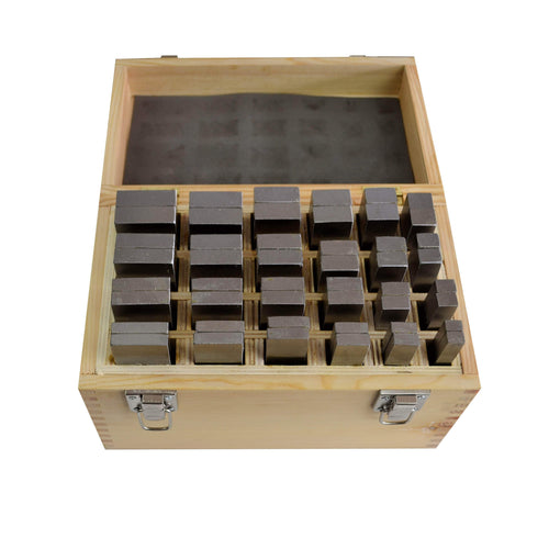 24 Pairs Parallel Steel Gauge Block Set 48 Piece 150mm Length-0
