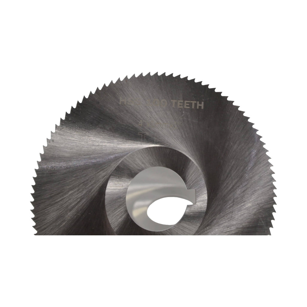 TEI HSS Slitting Saw 4"x 1 MM x 1" Bore-3