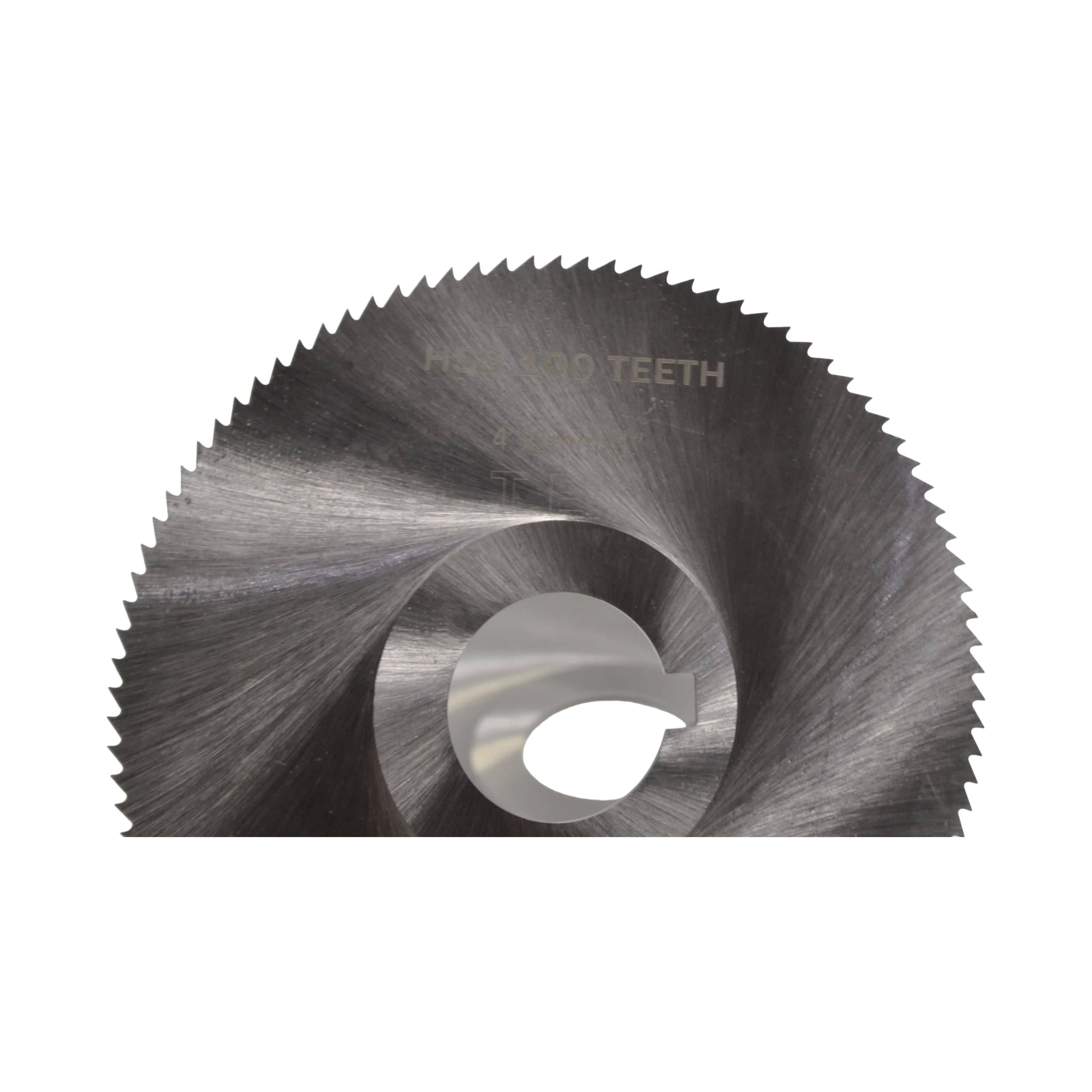 TEI HSS Slitting Saw 4"x 1 MM x 1" Bore-3