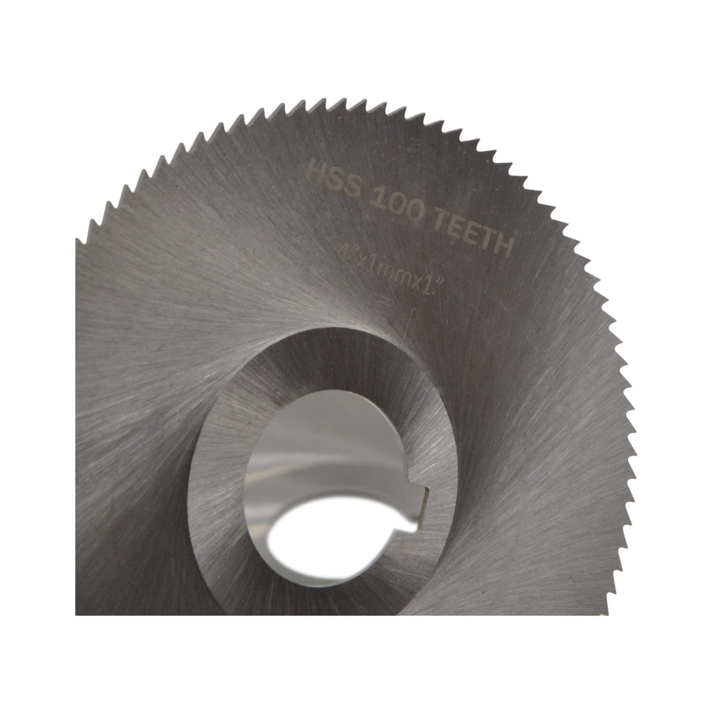 TEI HSS Slitting Saw 4"x 1 MM x 1" Bore-0