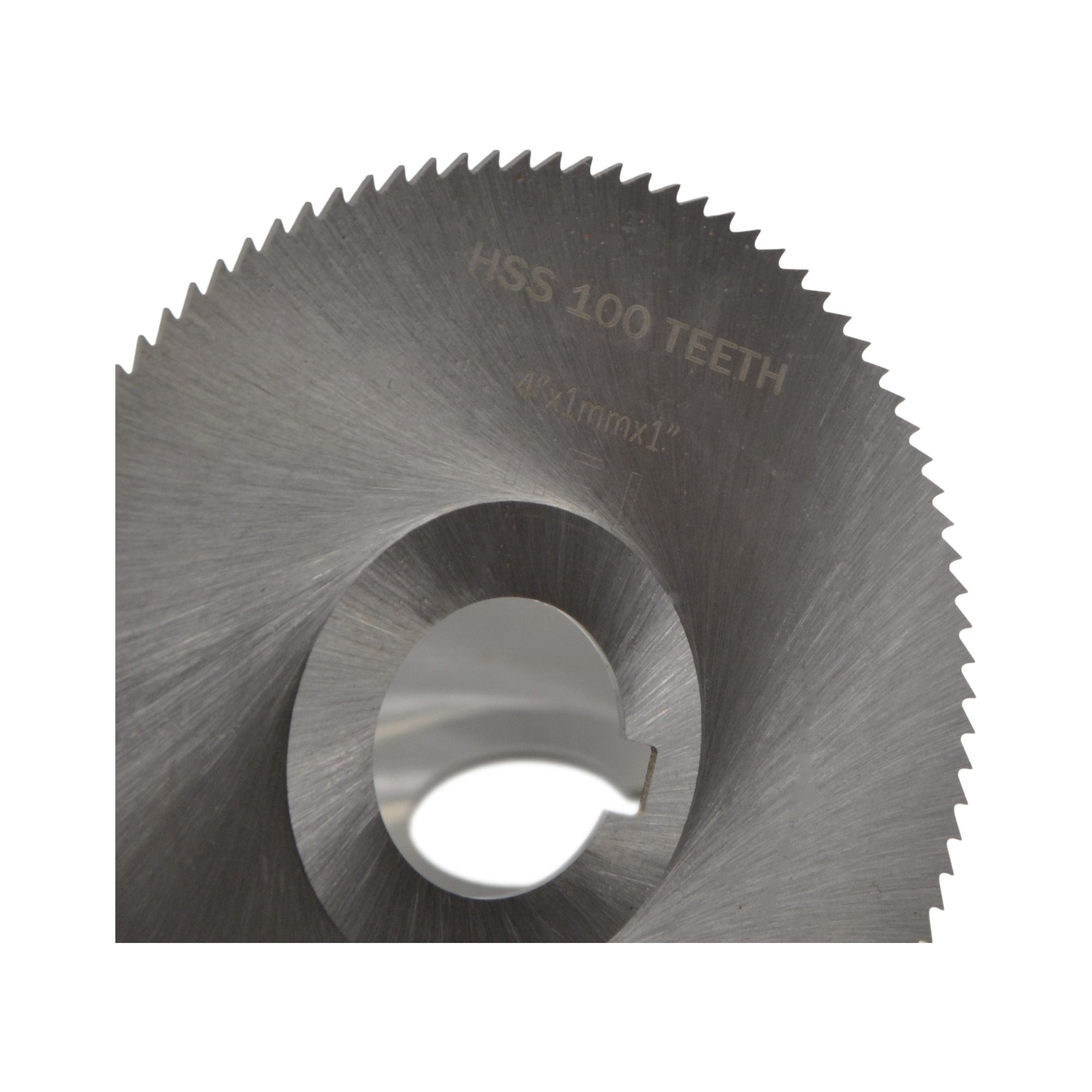 TEI HSS Slitting Saw 4"x 1 MM x 1" Bore-0