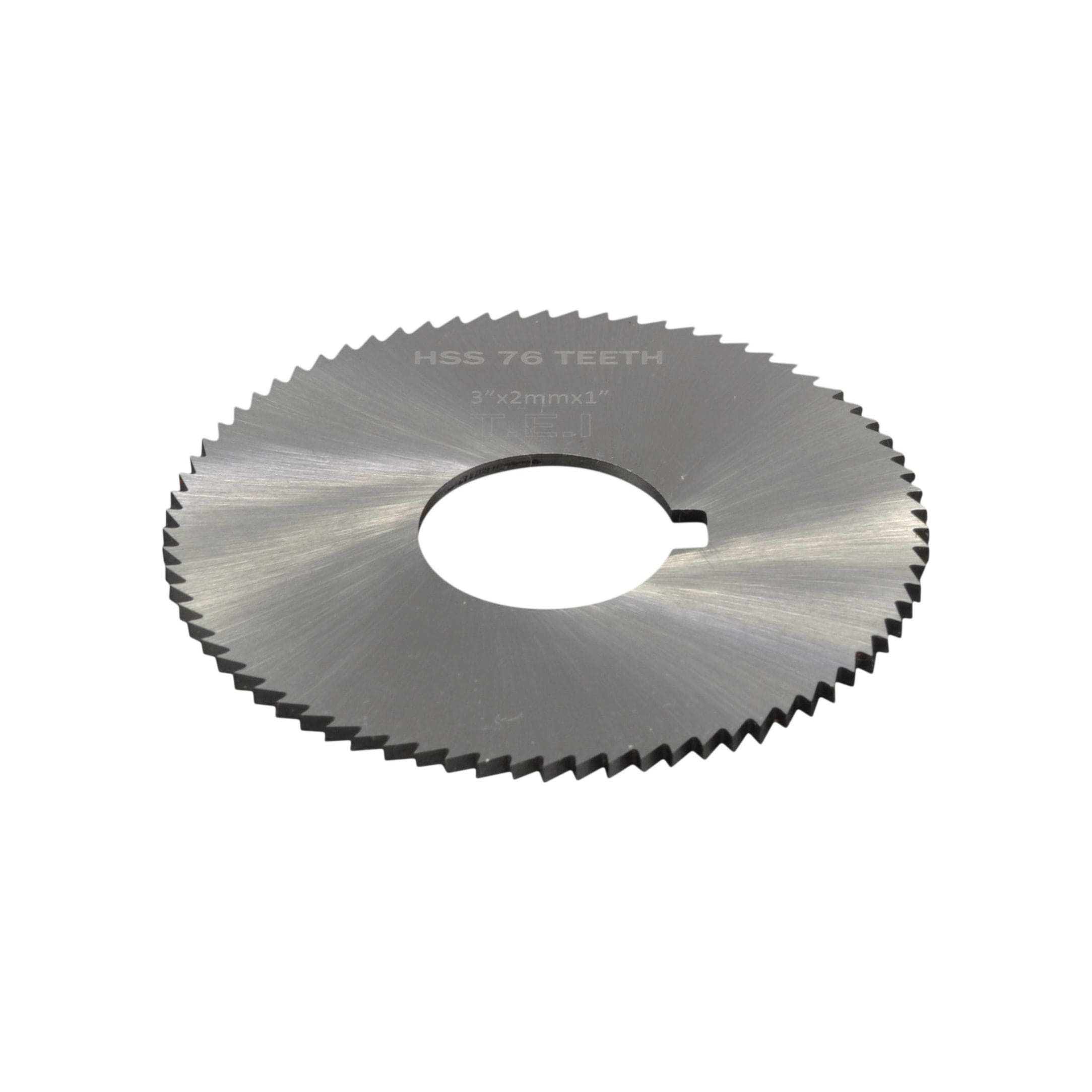 TEI HSS Slitting Saw 3"x 2 MM x 1" Bore-1